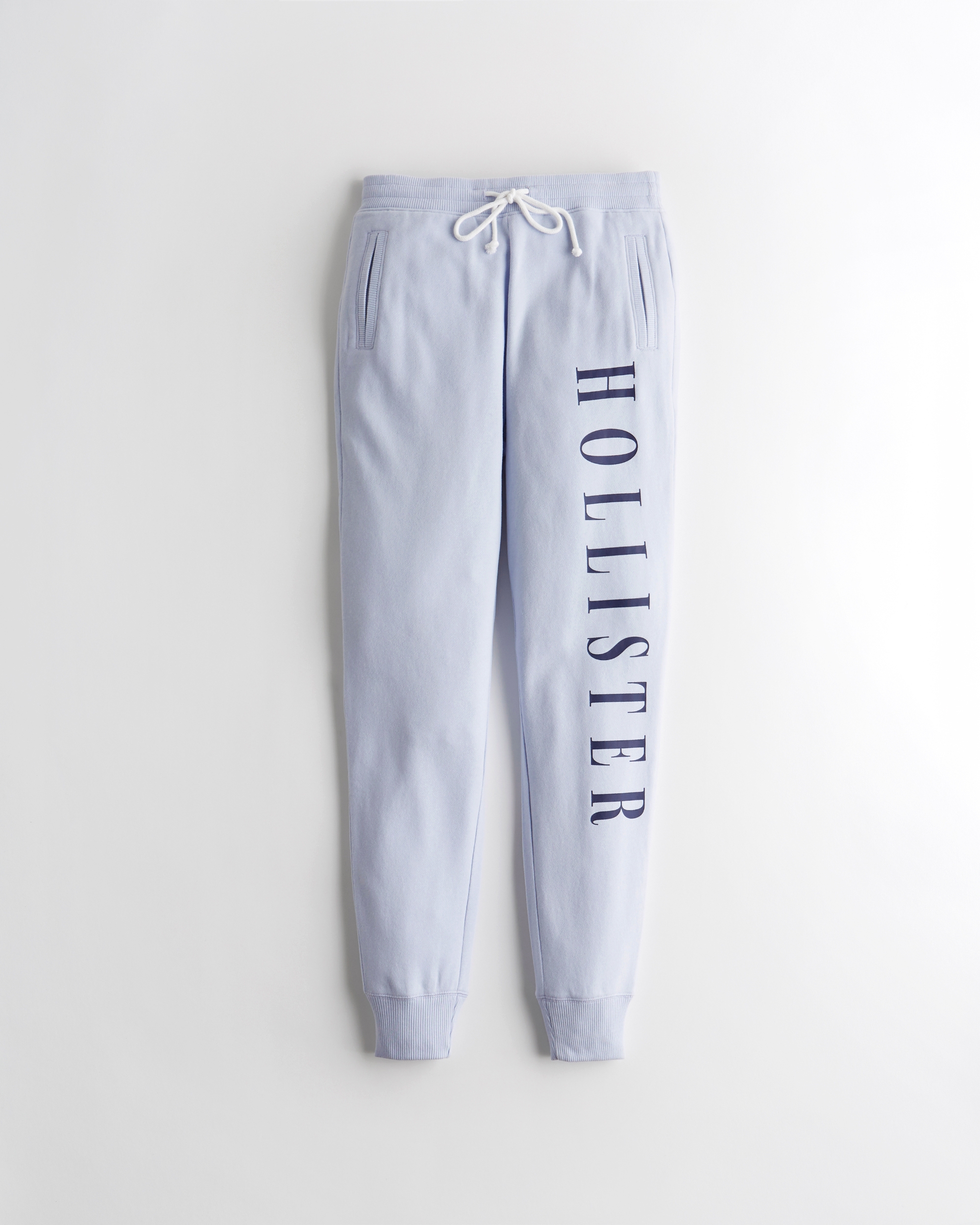 hollister white sweatpants