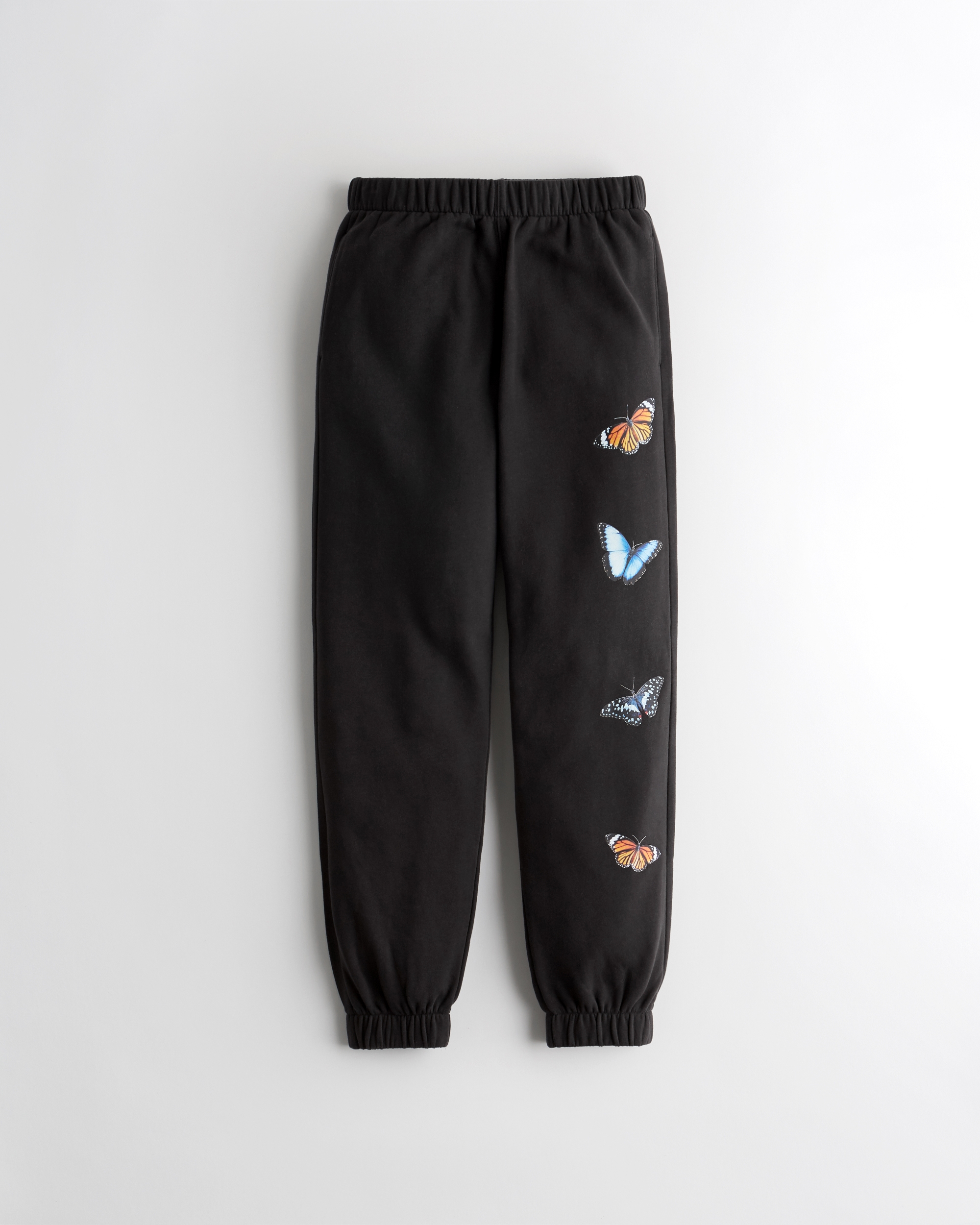 hollister joggers grey
