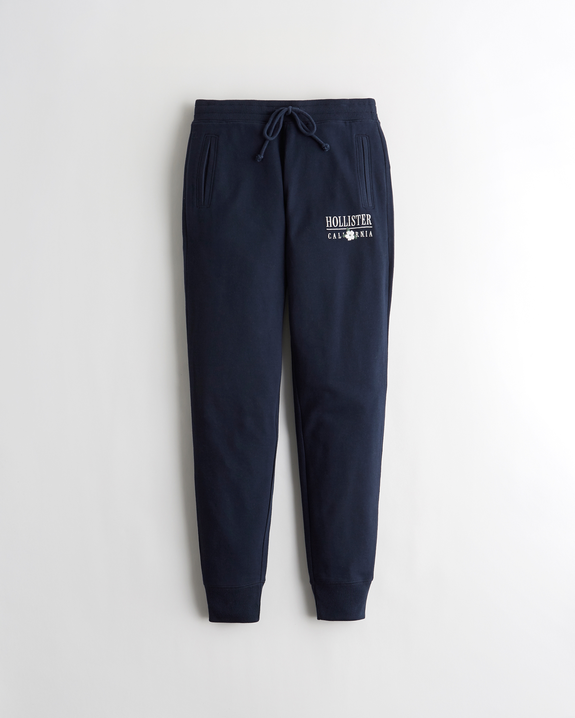 hollister joggers grey