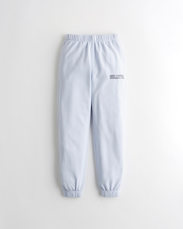 hollister high rise dad joggers