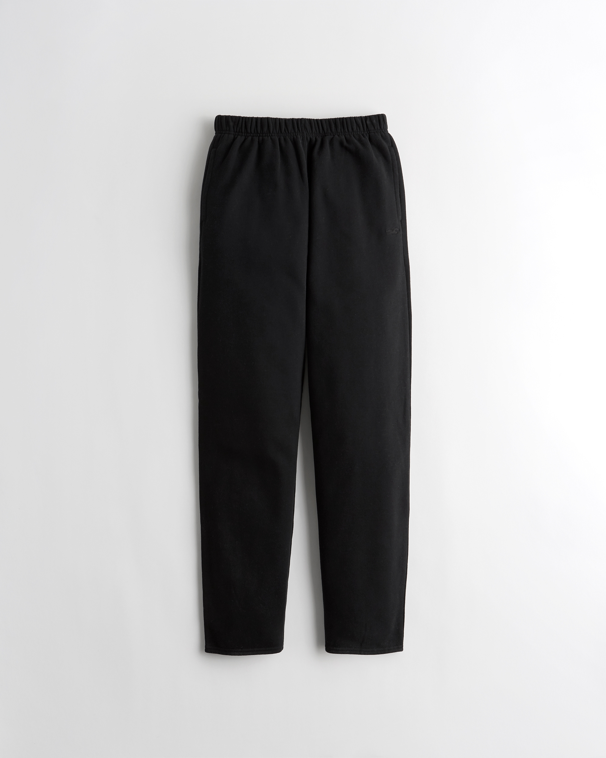 hollister high rise fleece joggers