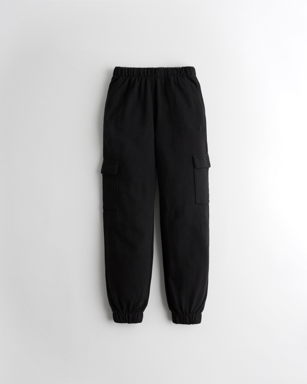 hollister high rise dad joggers