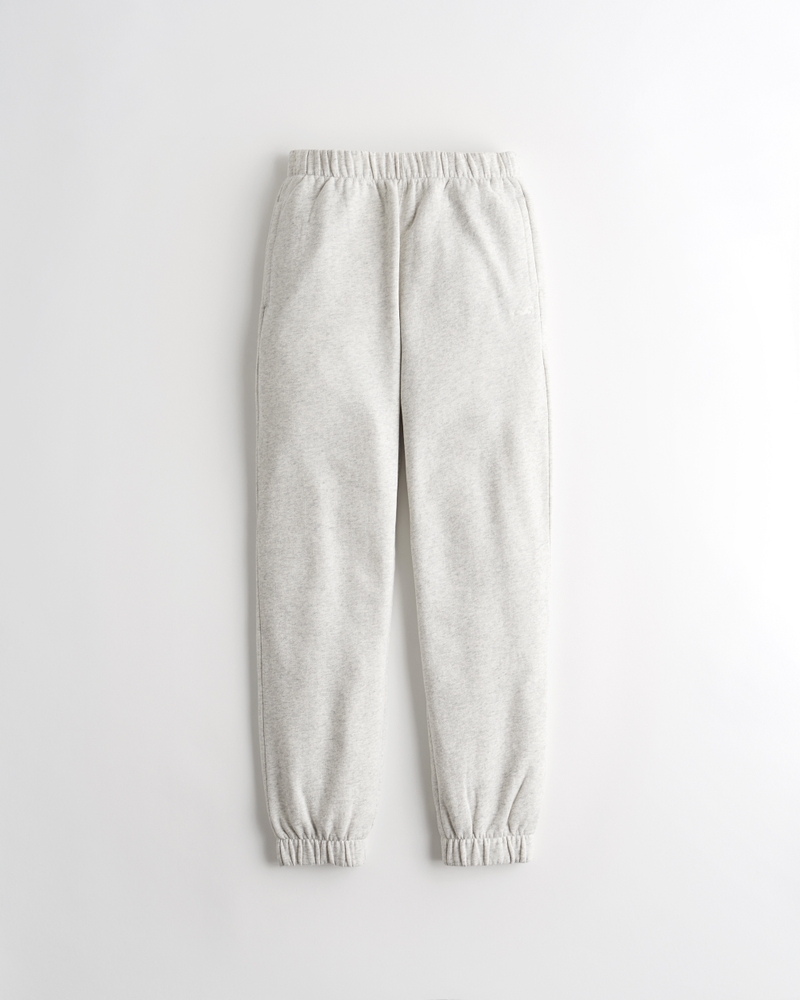 hollister high rise dad joggers