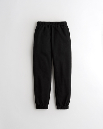 hollister high rise dad joggers