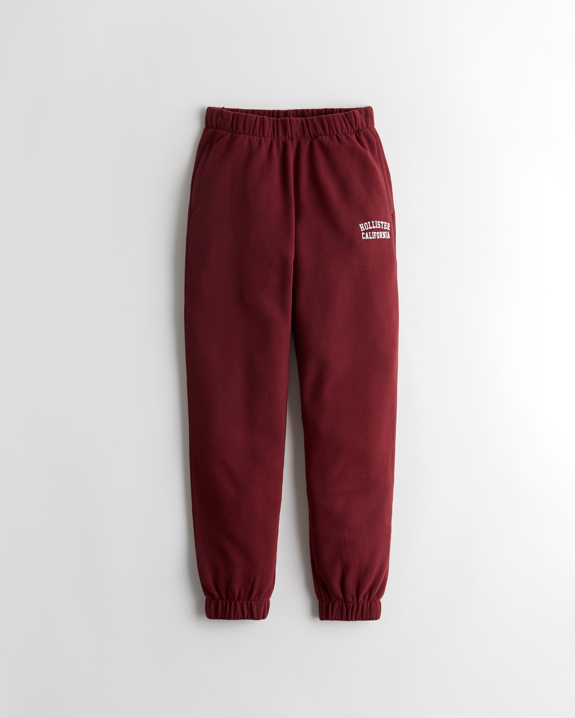 black hollister joggers