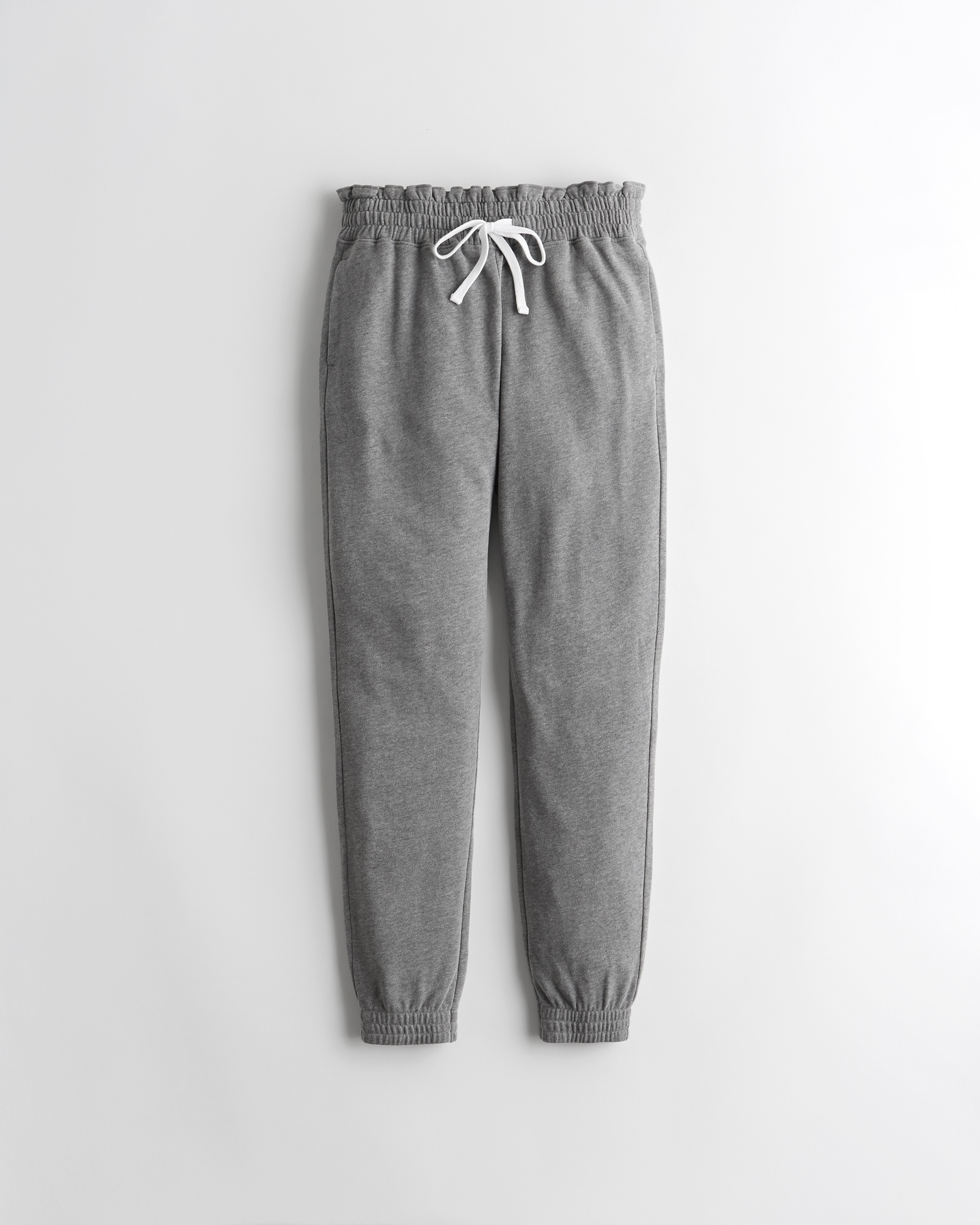 hollister fluffy joggers