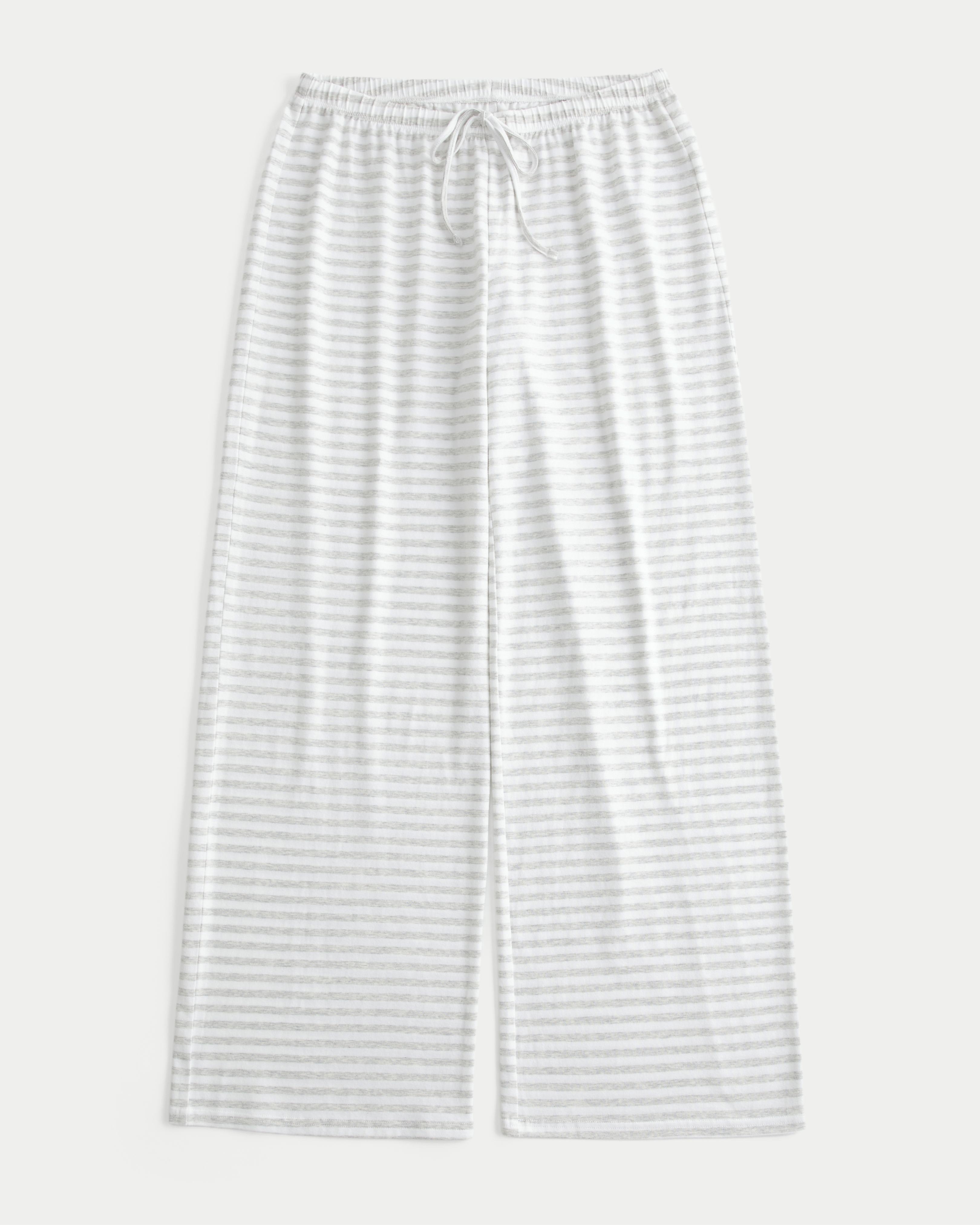 Knit Pull-On Wide-Leg Pants