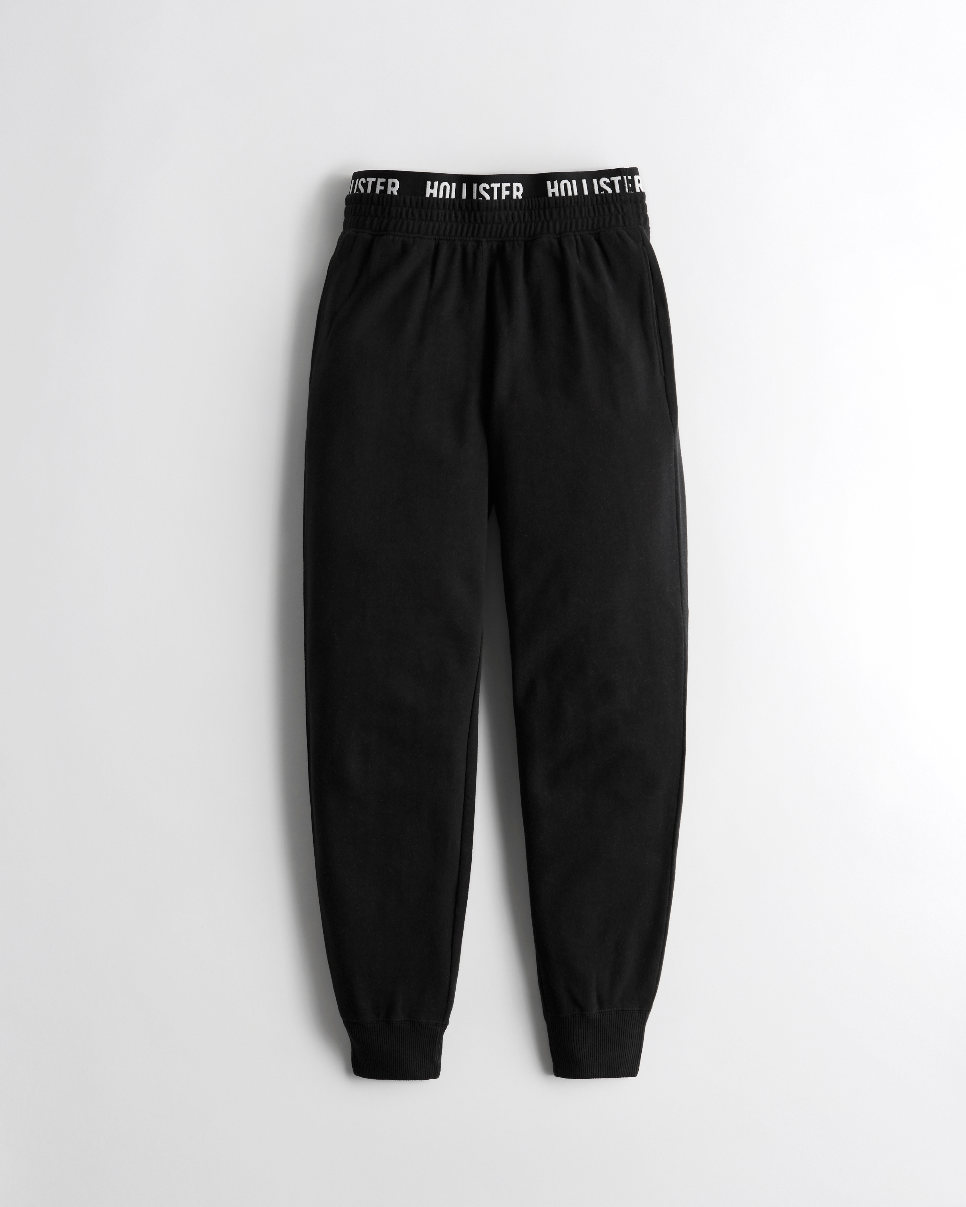 Hollister high rise fleece joggers discount