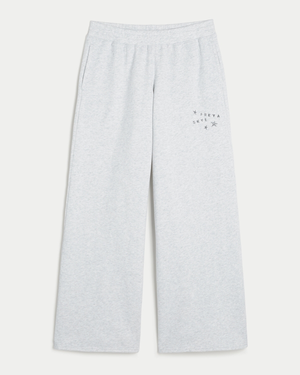 Hollister Feel Good Freya Skye Graphic Baggy Sweatpants