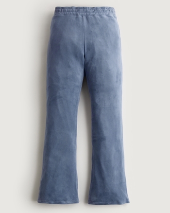 Women's Ultra HighRise Velour Flare Pants Women's Bottoms