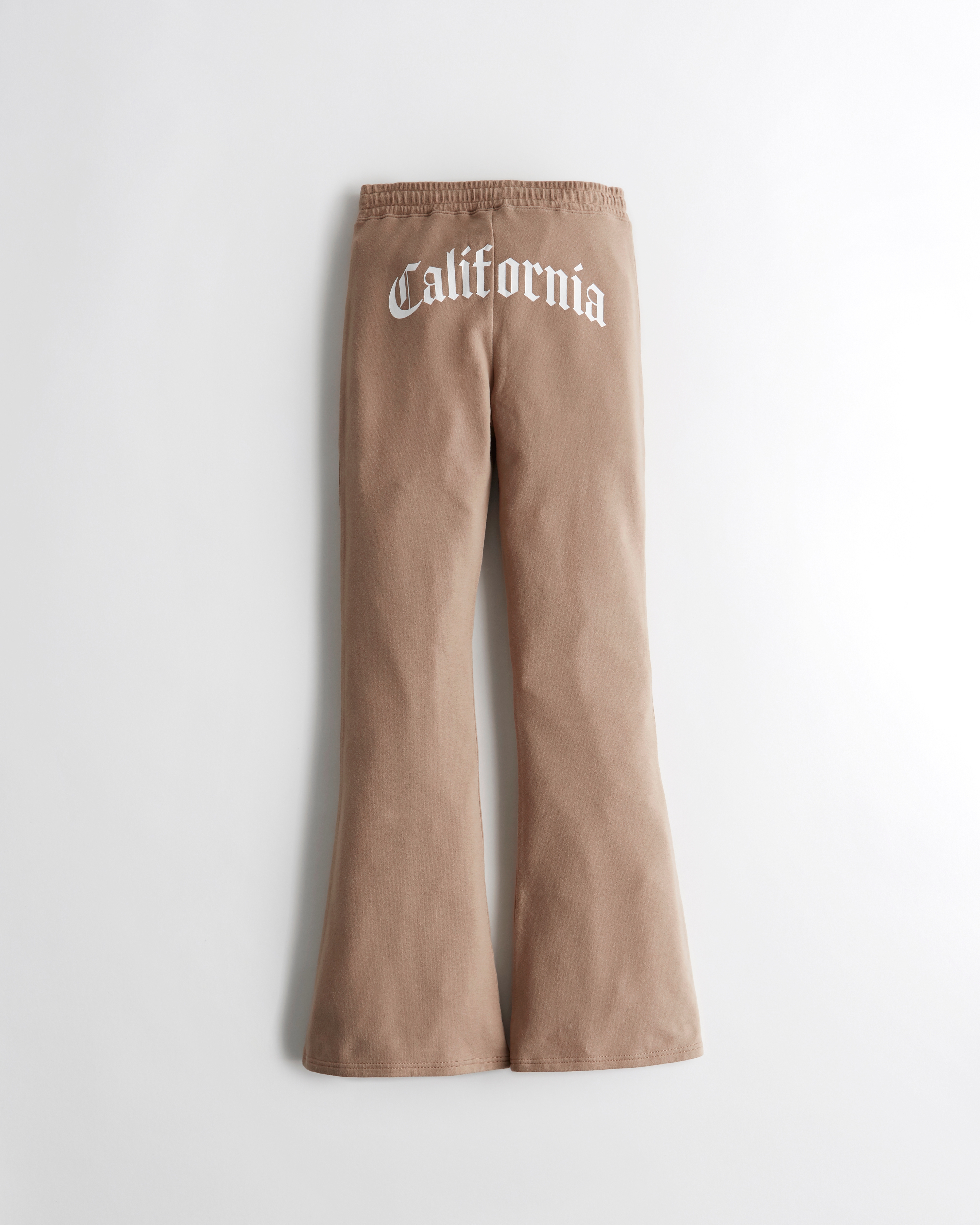 Hollister Ultra High-Rise Print Graphic Flare Sweatpants