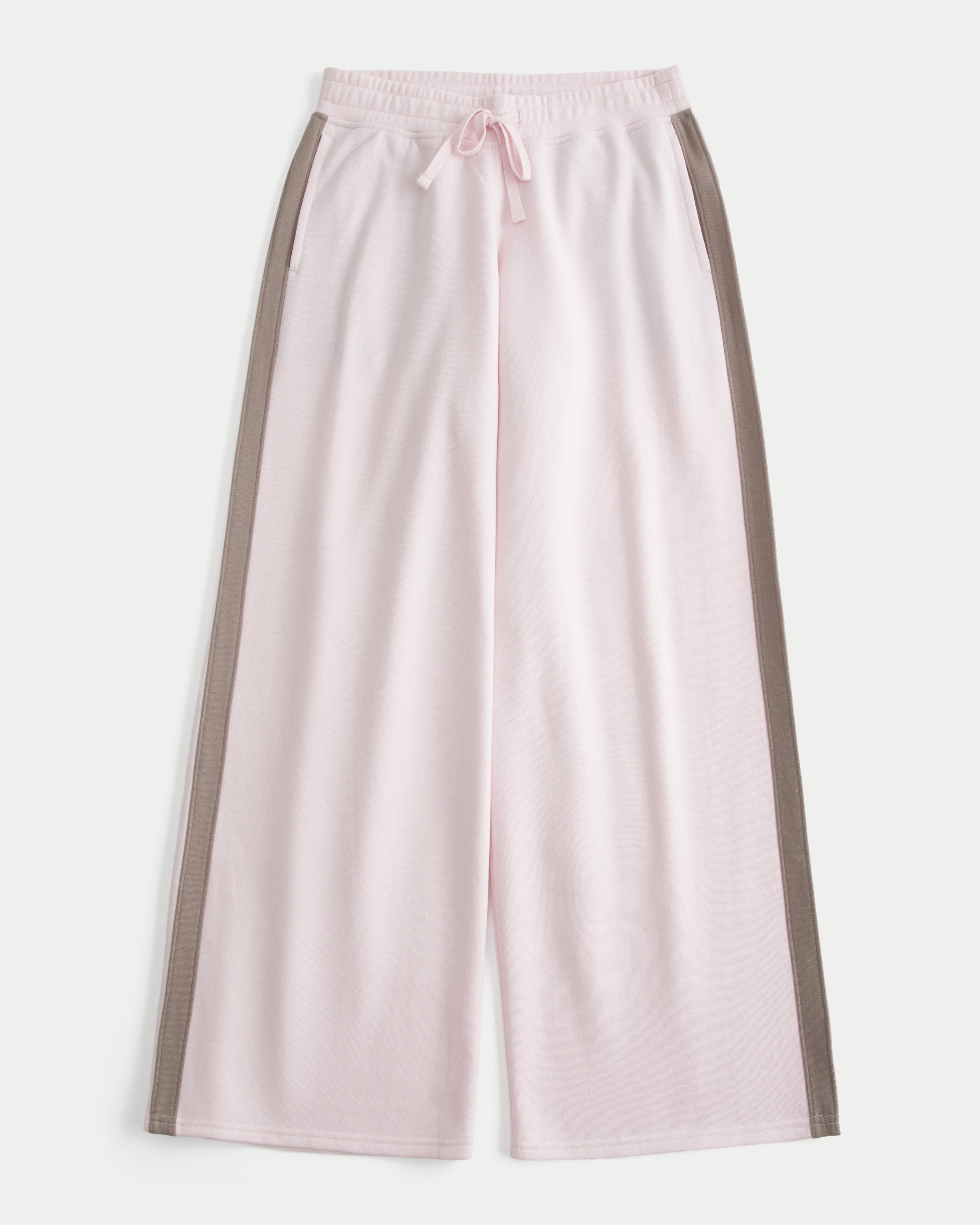 Hollister Feel Good Low-Rise Side Stripe Baggy Sweatpants