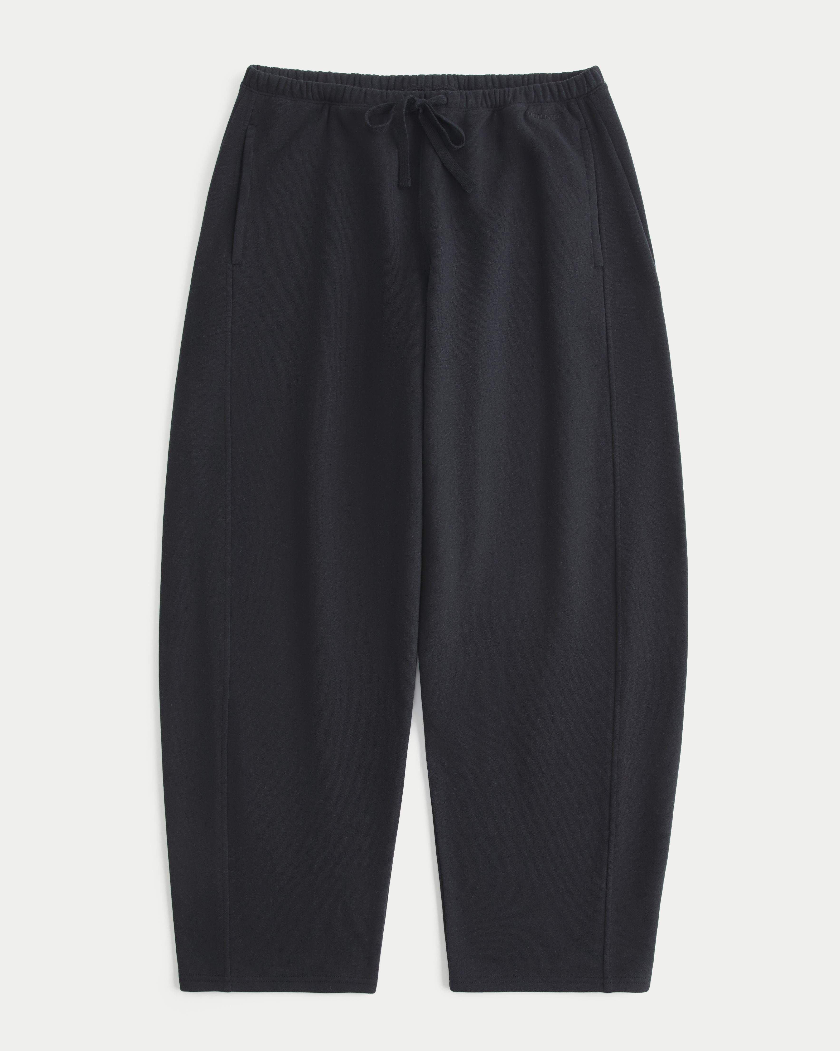 Low-Rise Barrel Sweatpants