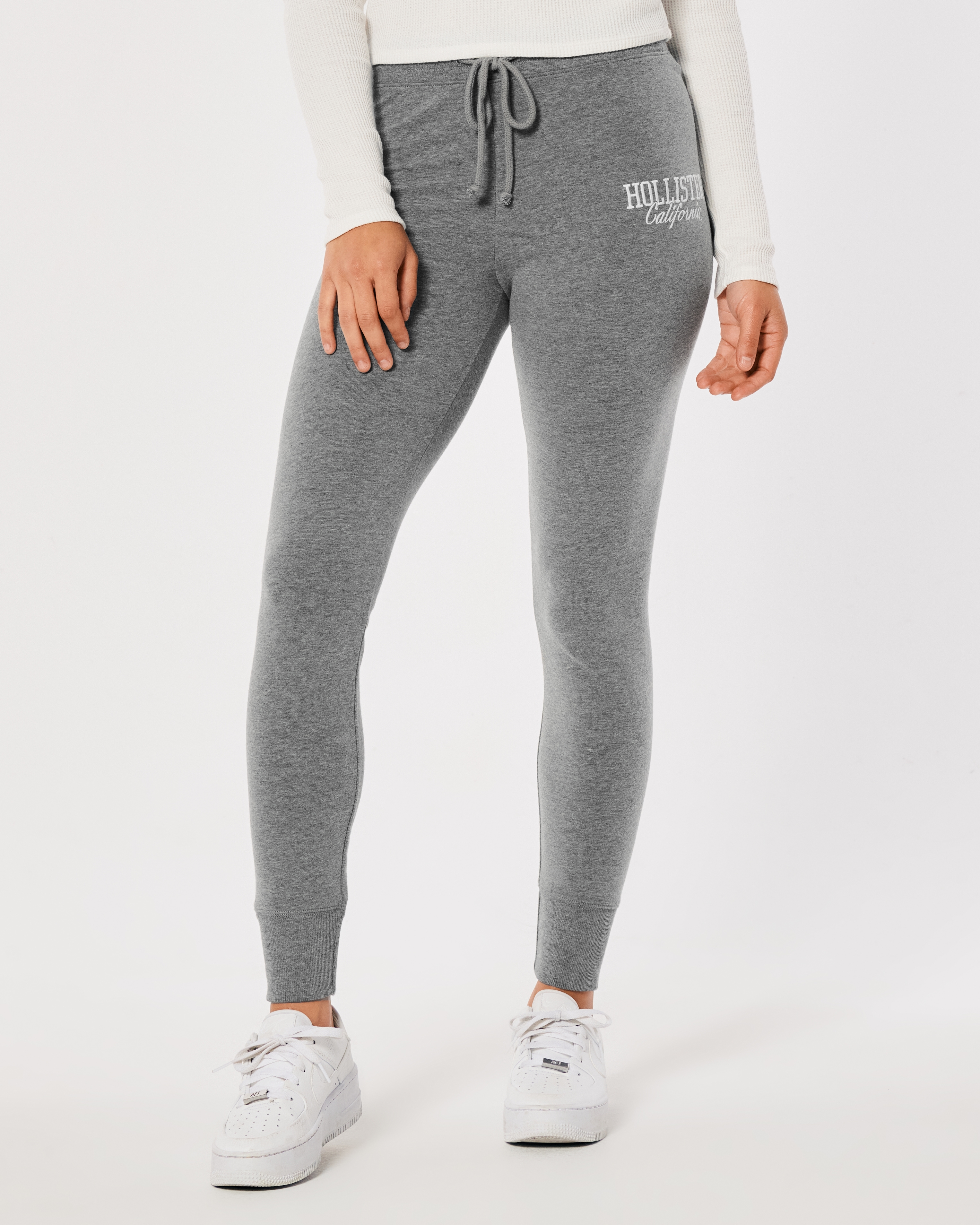 Hollister ultra high rise fleece outlet leggings