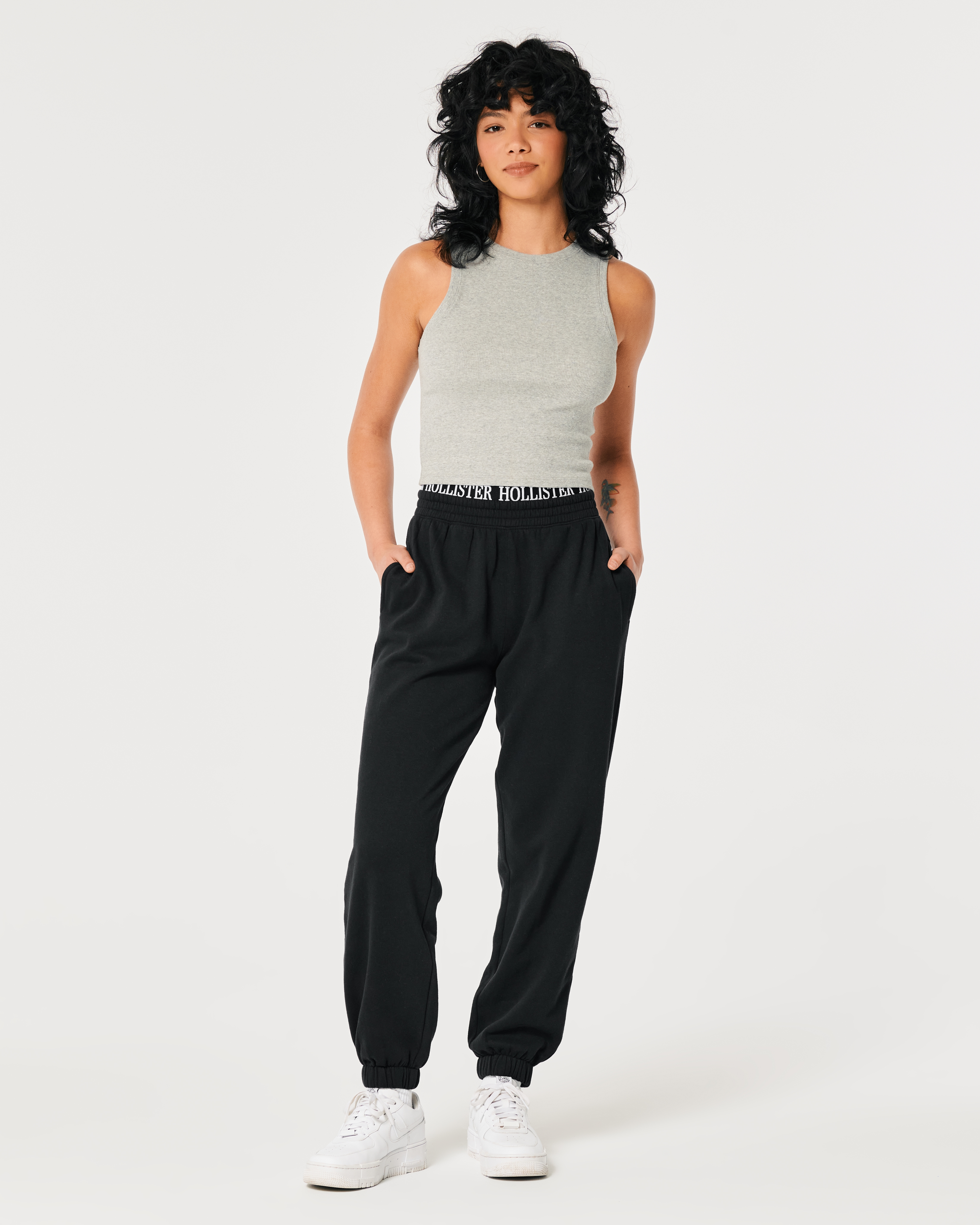 Hollister high hotsell waisted joggers