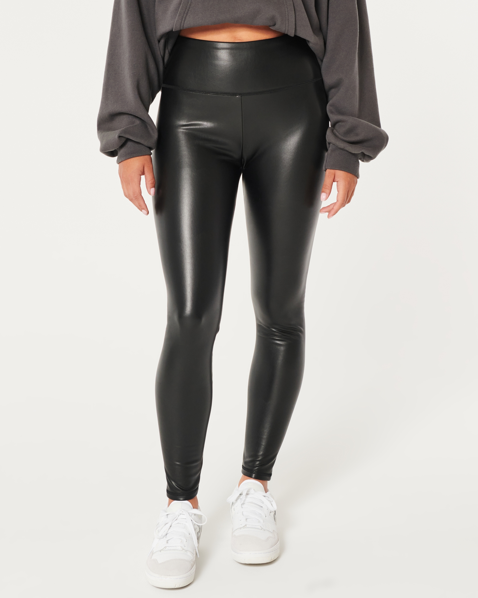 Hollister leggings With Hip Logo-black