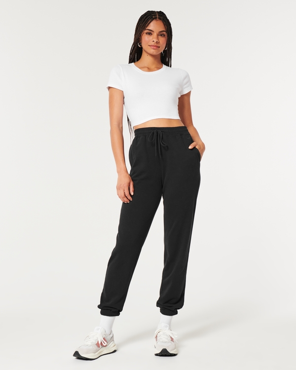 High rise boyfriend sweatpants on sale hollister