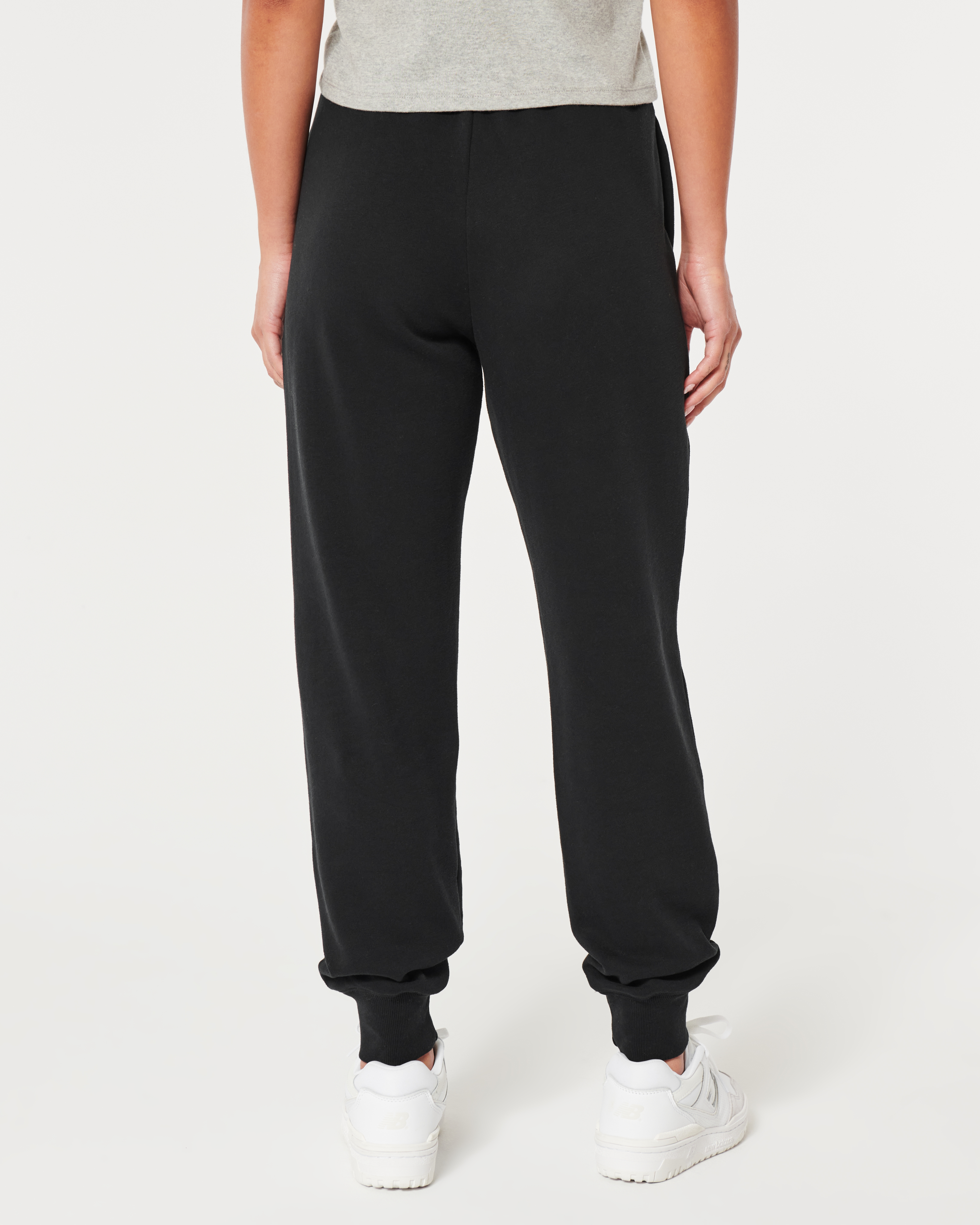 Hollister high rise online fleece joggers