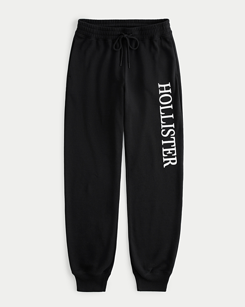 Hollister Sweatpants , size Medium, black