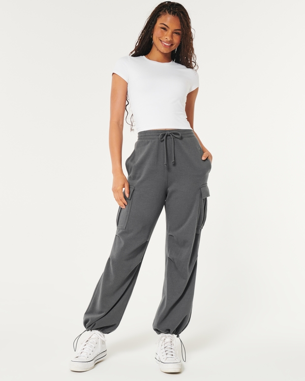 Hollister White Sweatpants - $20 (66% Off Retail) - From Katie
