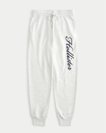 Hollister Ultra High-Rise Logo Graphic Fleece Leggings