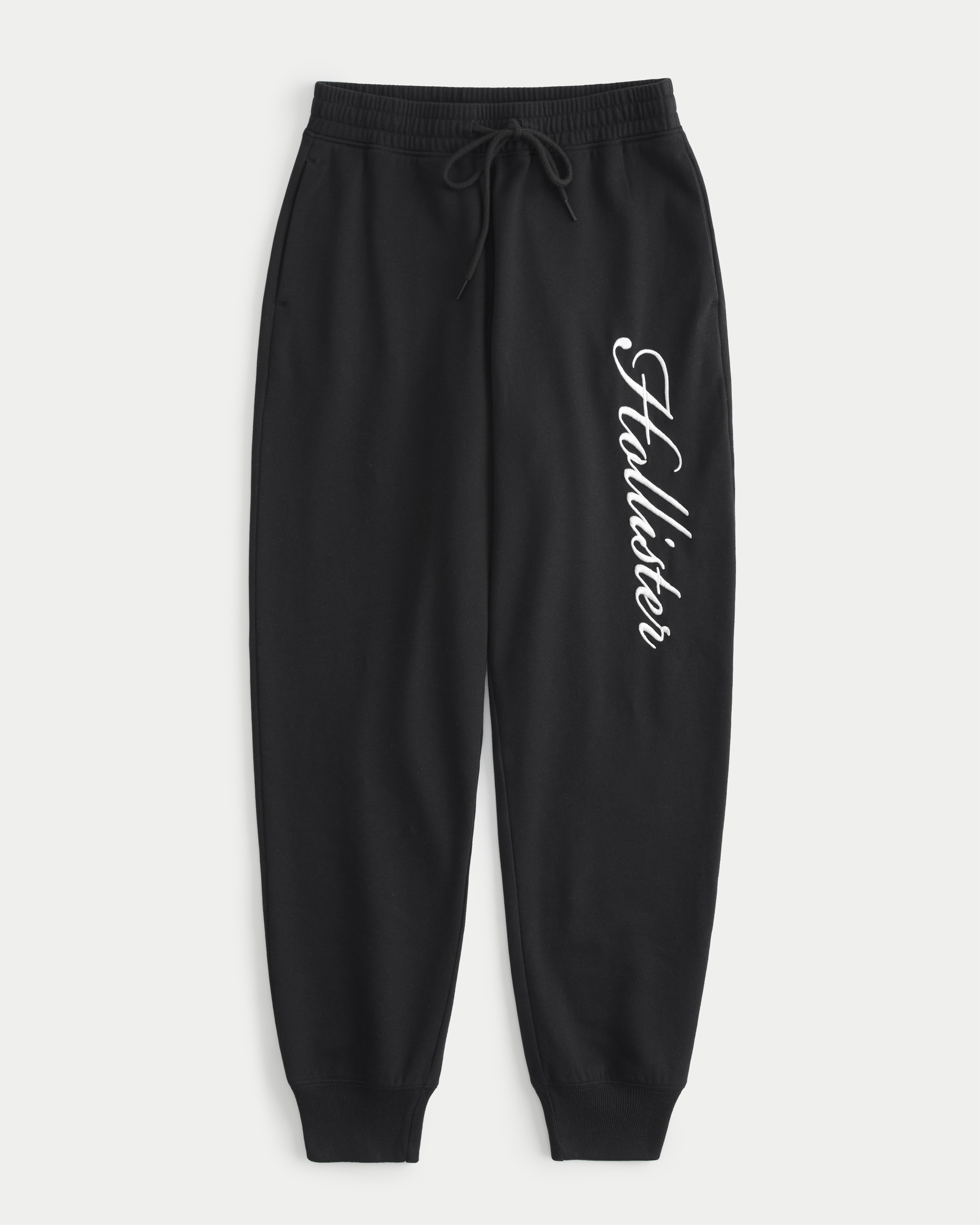 Hollister Ultra High-Rise Fleece Logo Graphic Joggers