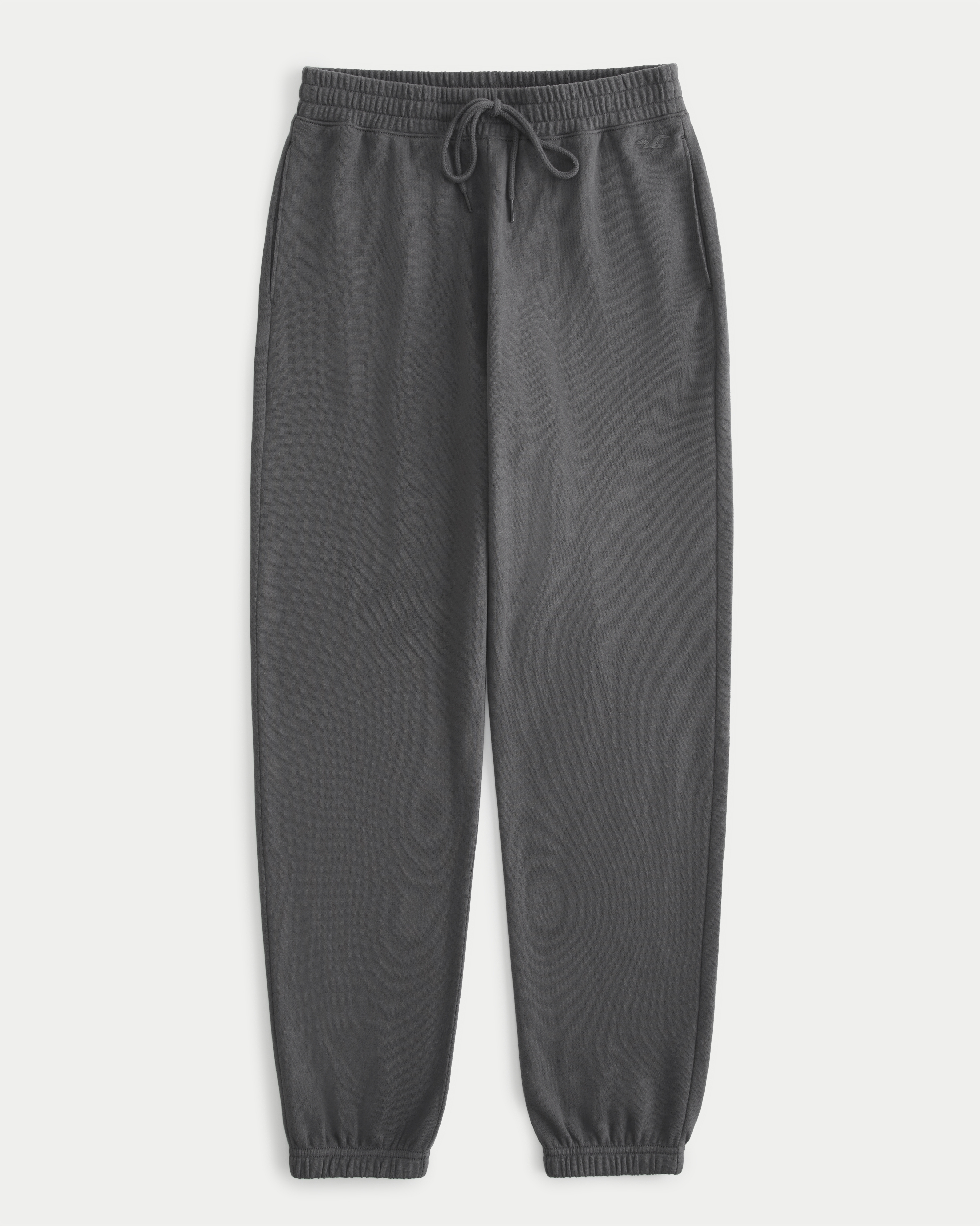 Hollister mid rise clearance fleece joggers