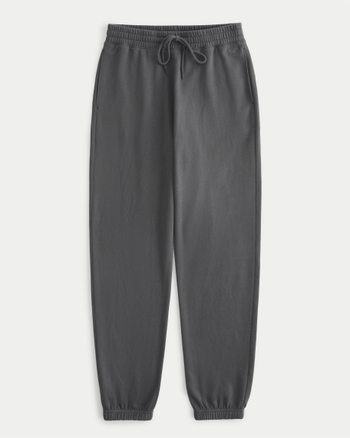 Carly Grey Jogger Pants  Black sleeveless crop top, Grey joggers