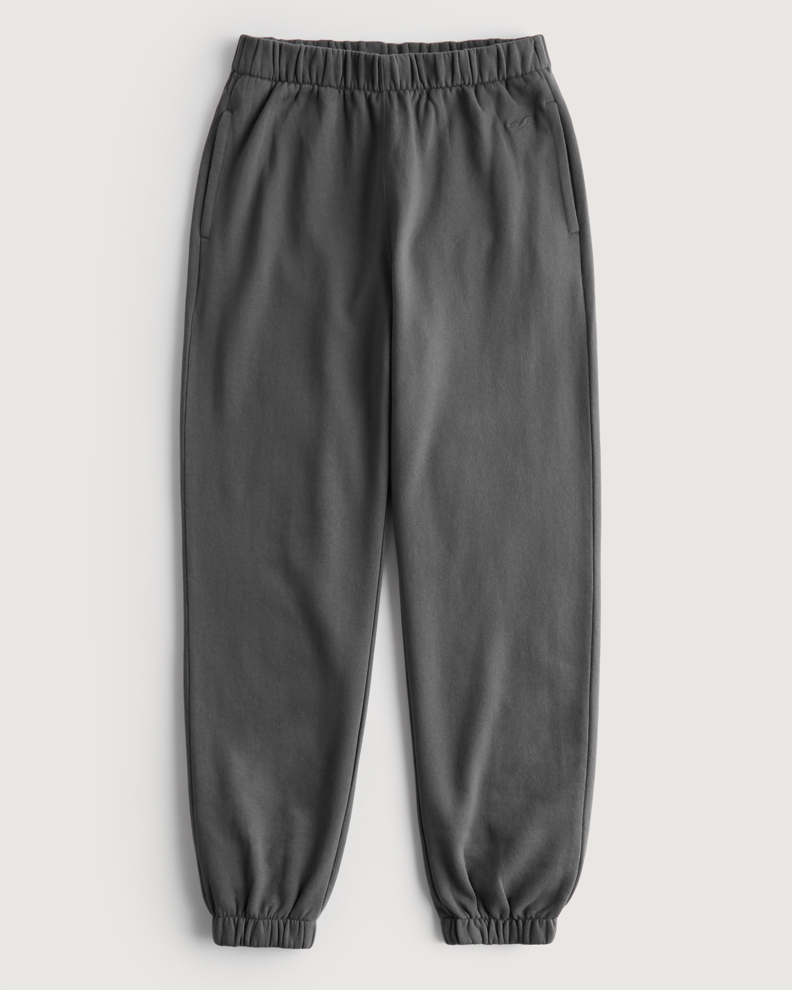 Hollister Ultra High-Rise Fleece Logo Joggers