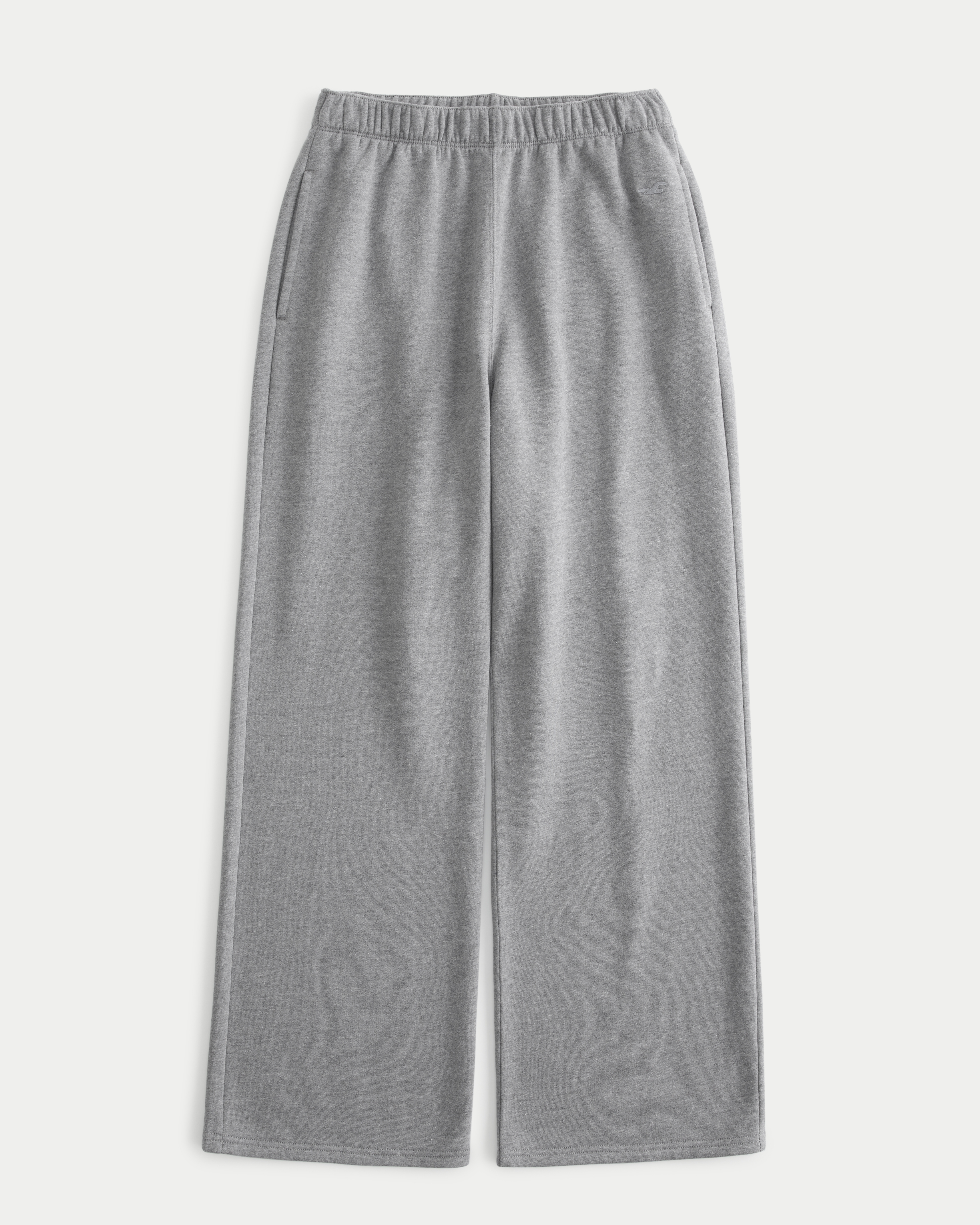 Hollister Feel Good Fleece Wide Leg Pants