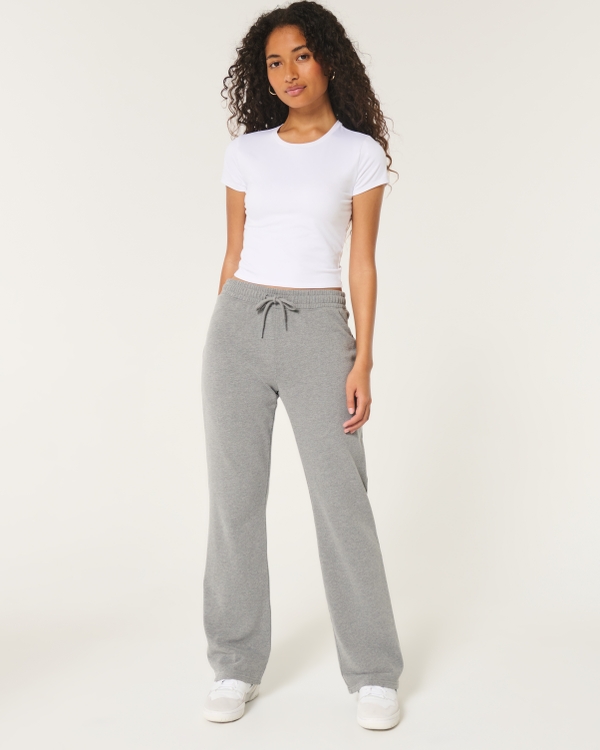 Boot Sweatpants, Heather Gray