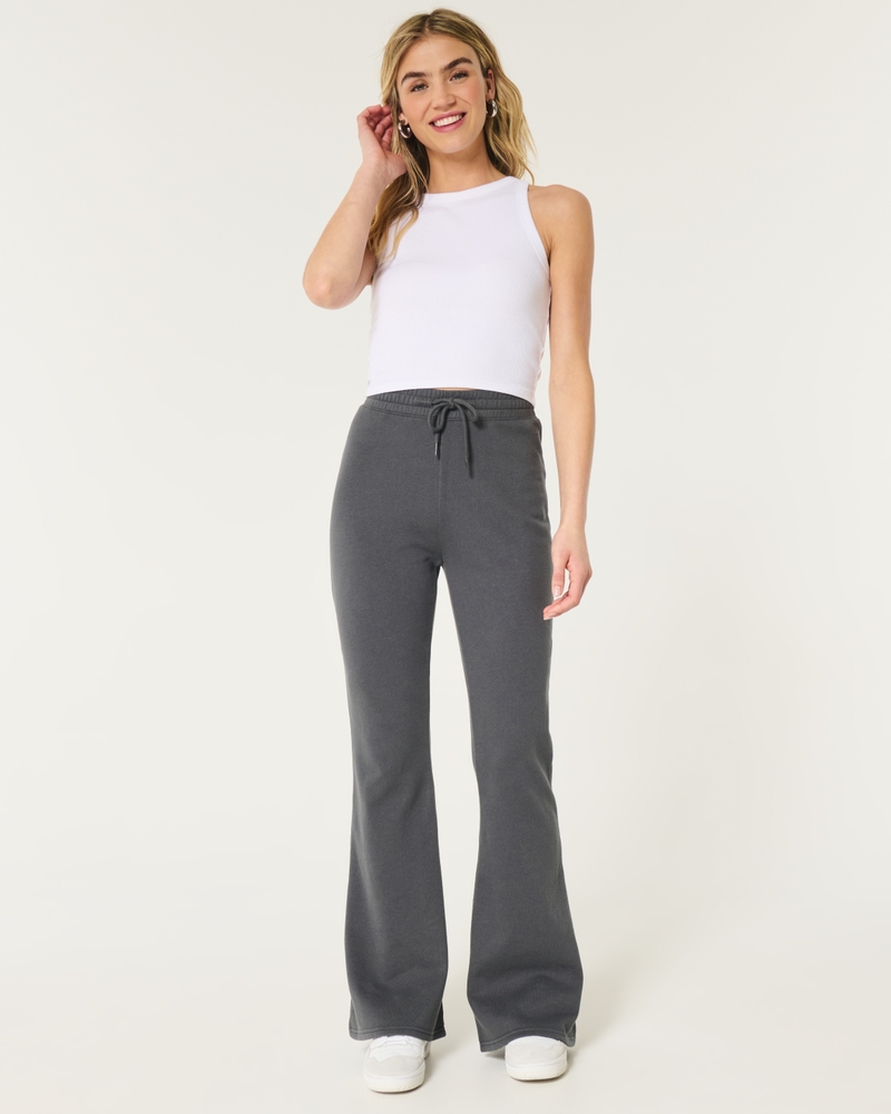 Fleece Flare Pants