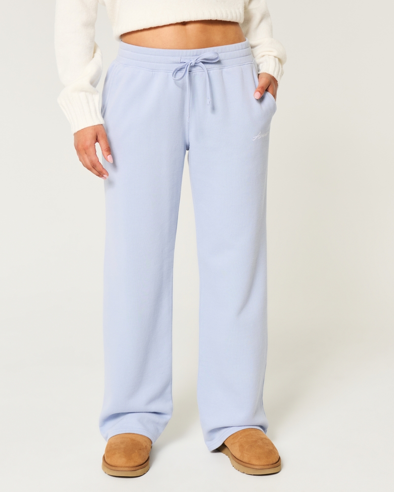 Amour Graphic Straight Sweatpants
