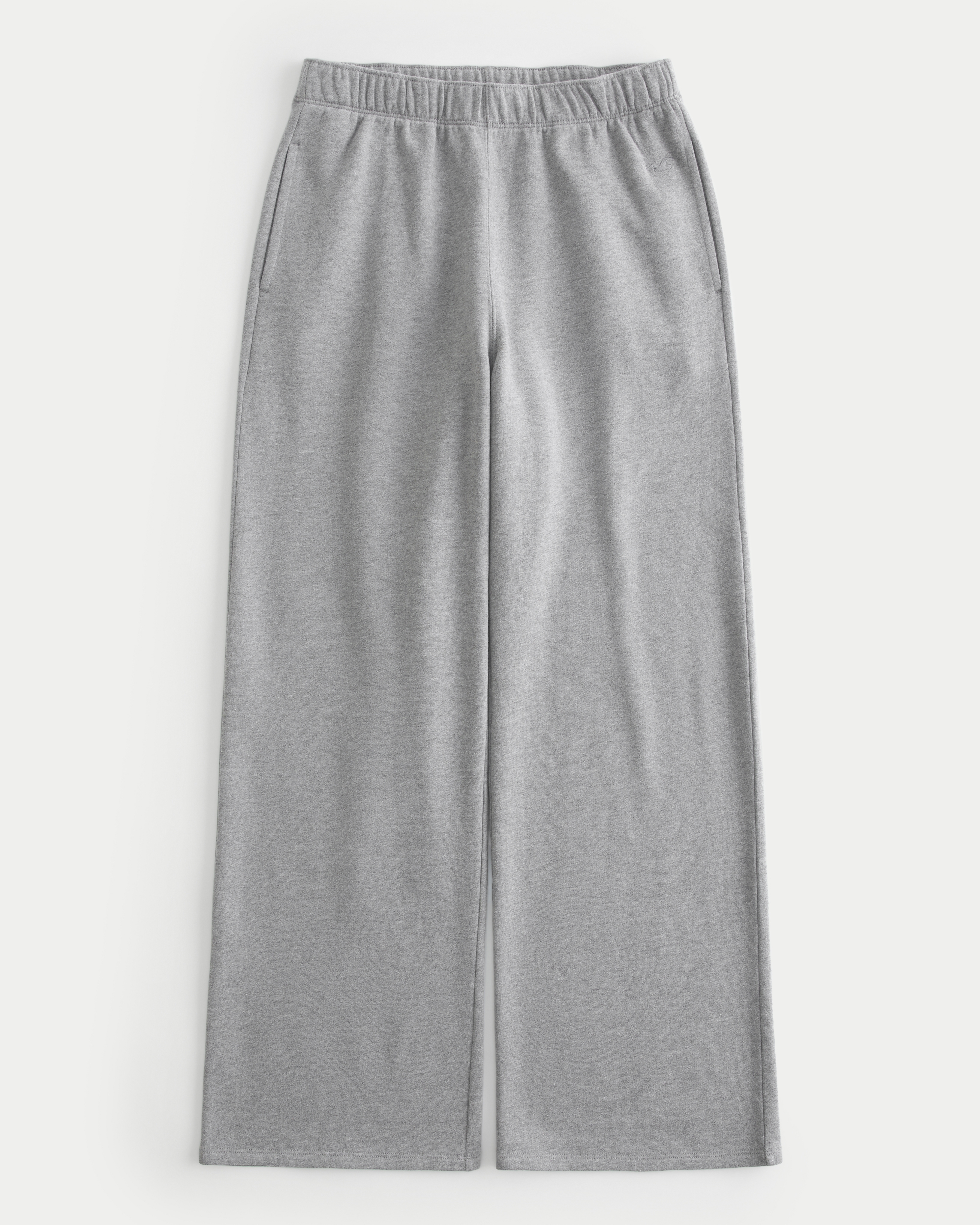 Hollister Feel Good Fleece Wide-Leg Pants