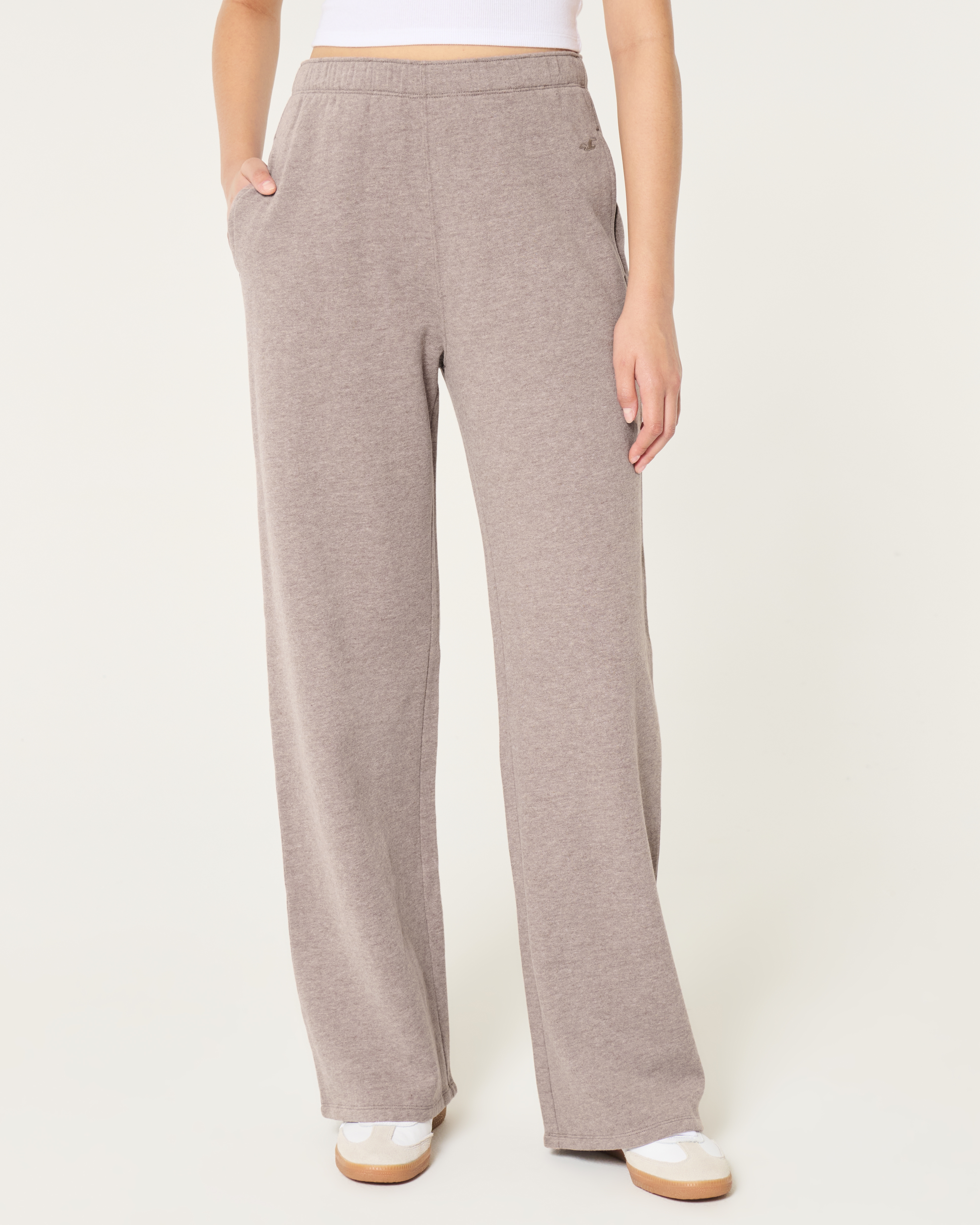 Hollister fleece pants best sale