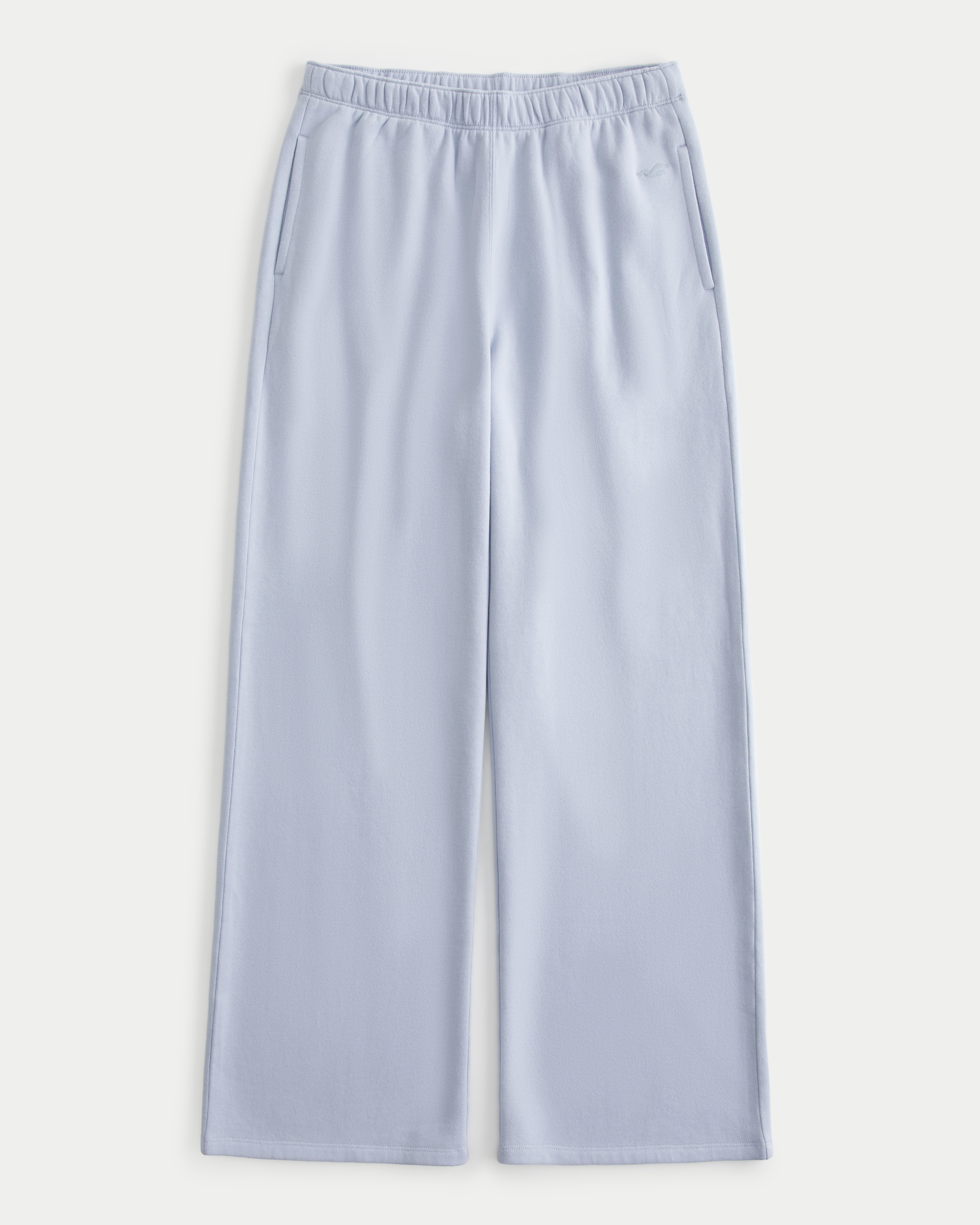 Hollister Feel Good Fleece Wide-Leg Pants