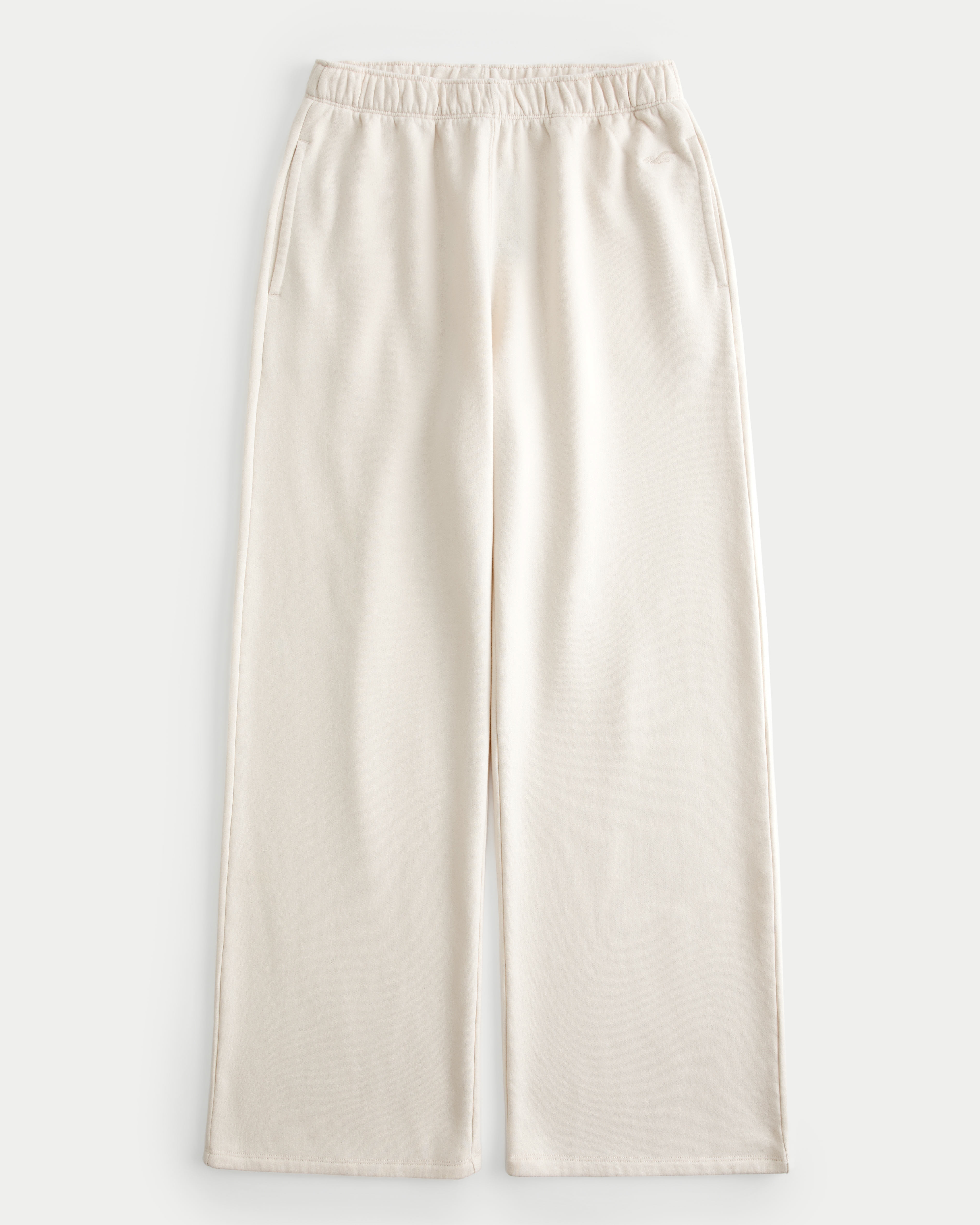 Hollister Feel Good Fleece Wide-Leg Pants