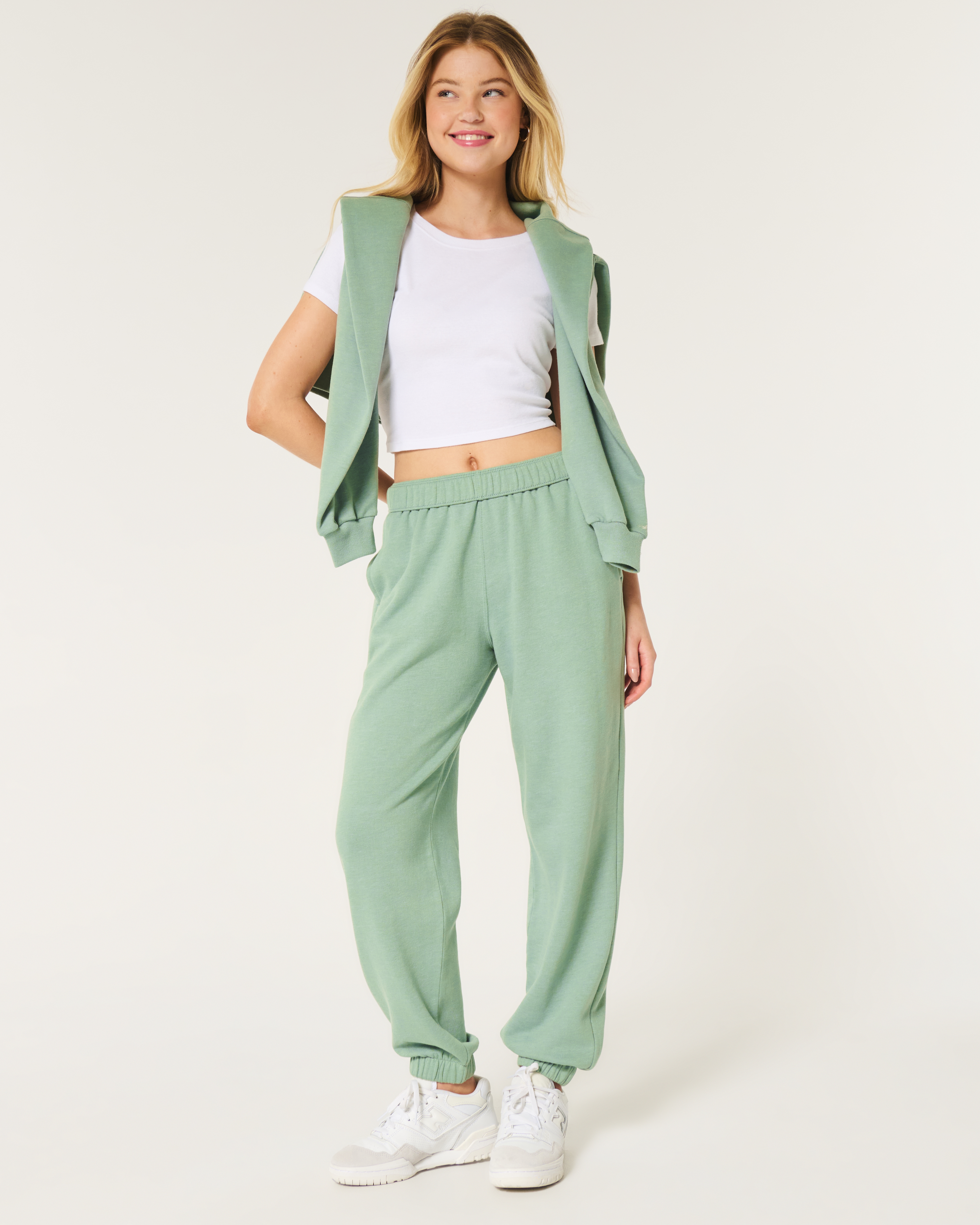 Fleece Icon Dad Joggers