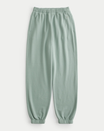 Women s Hollister Feel Good Fleece Dad Joggers Women s Bottoms HollisterCo