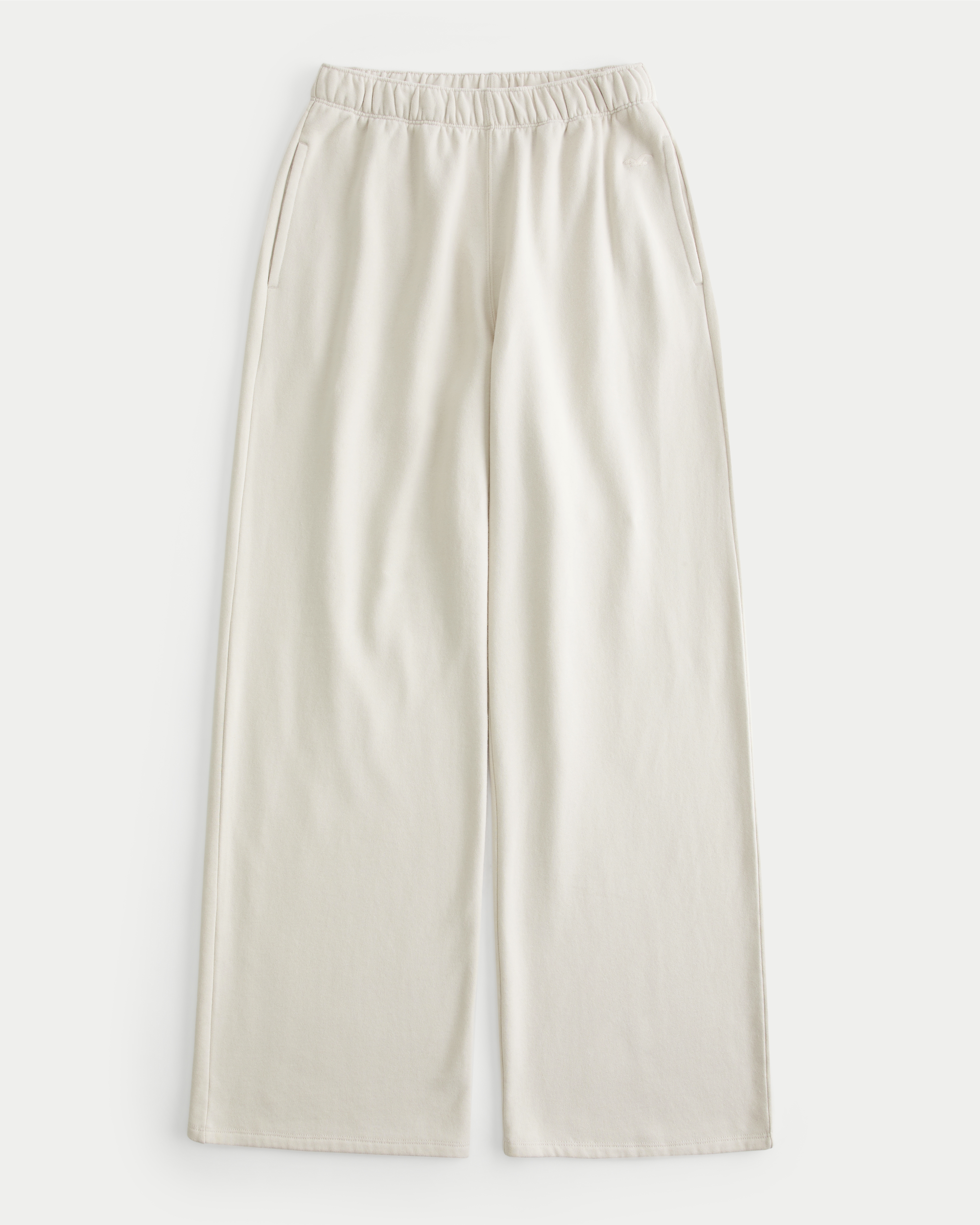 Hollister Feel Good Fleece Wide-Leg Pants