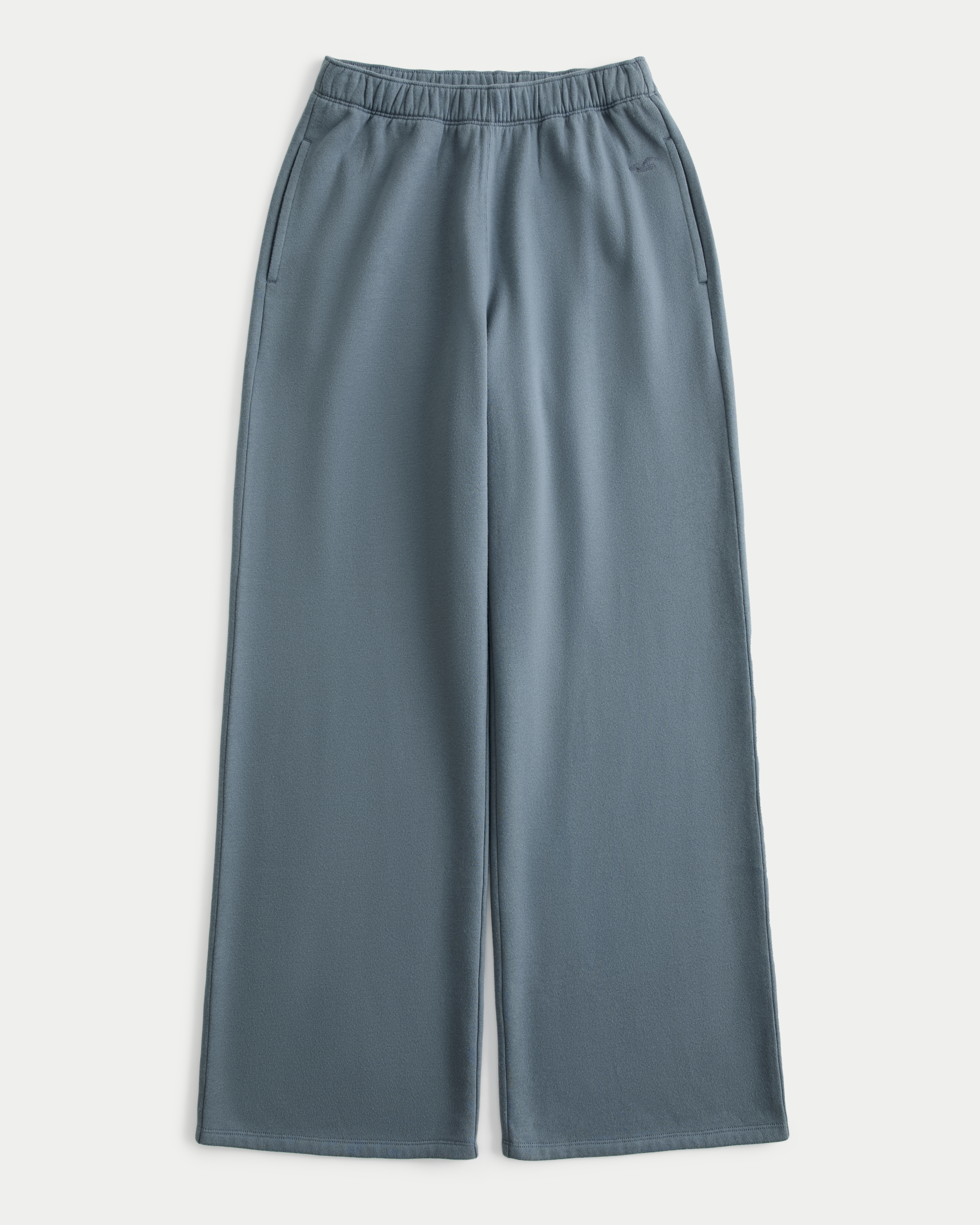 Hollister Feel Good Fleece Wide-Leg Pants