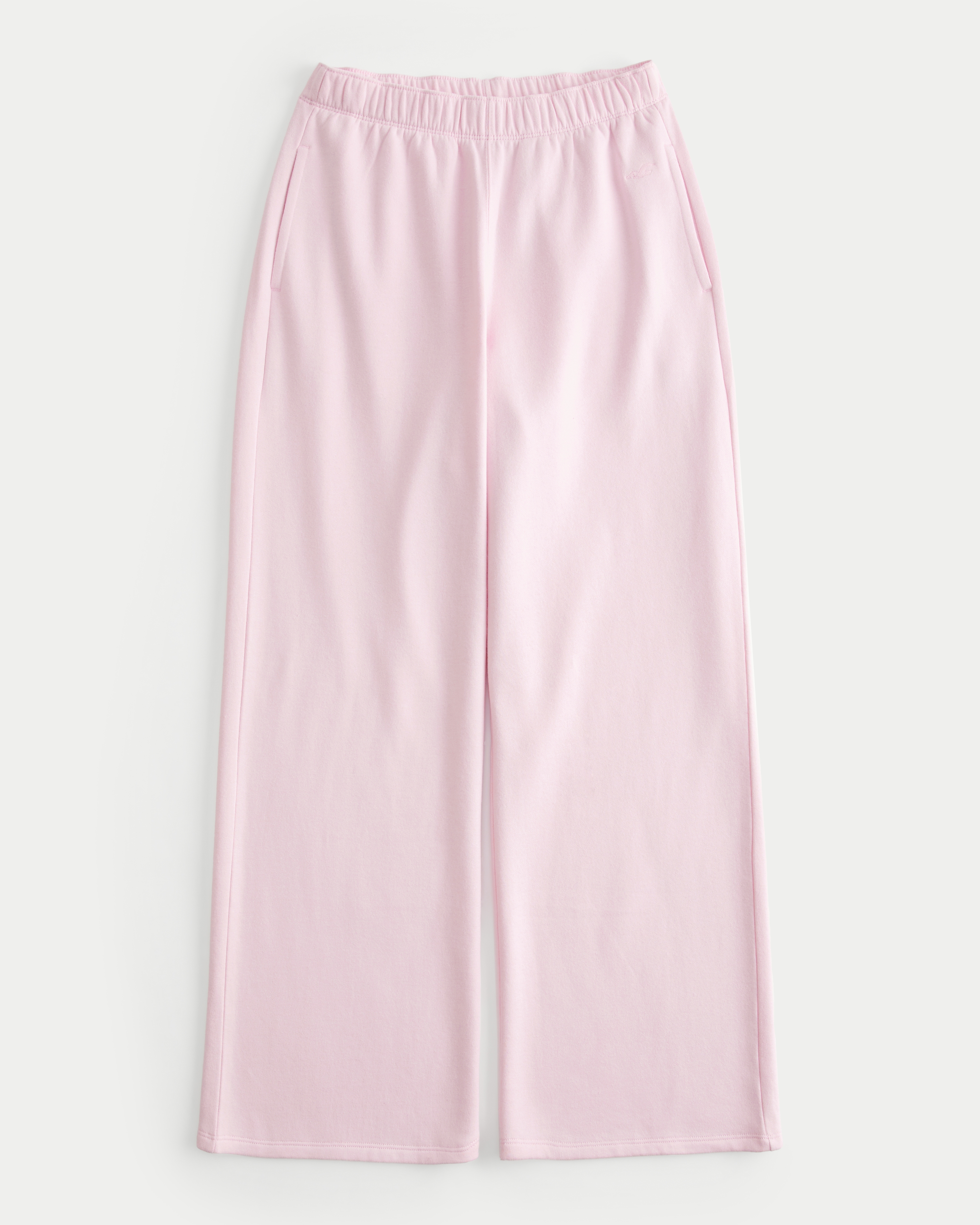 Hollister Feel Good Fleece Wide-Leg Pants