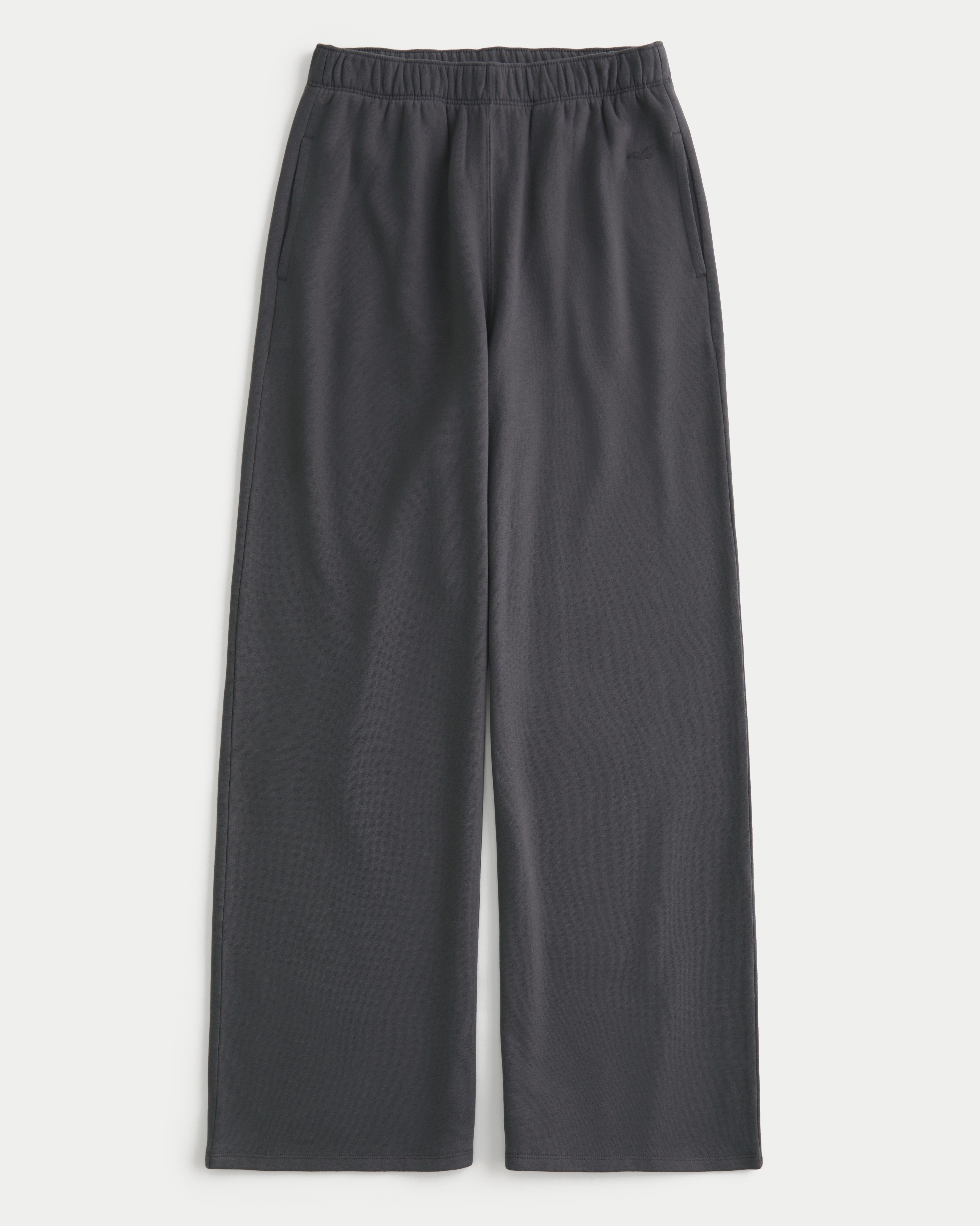 Hollister Women s Feel Good Fleece Wide Leg Pants