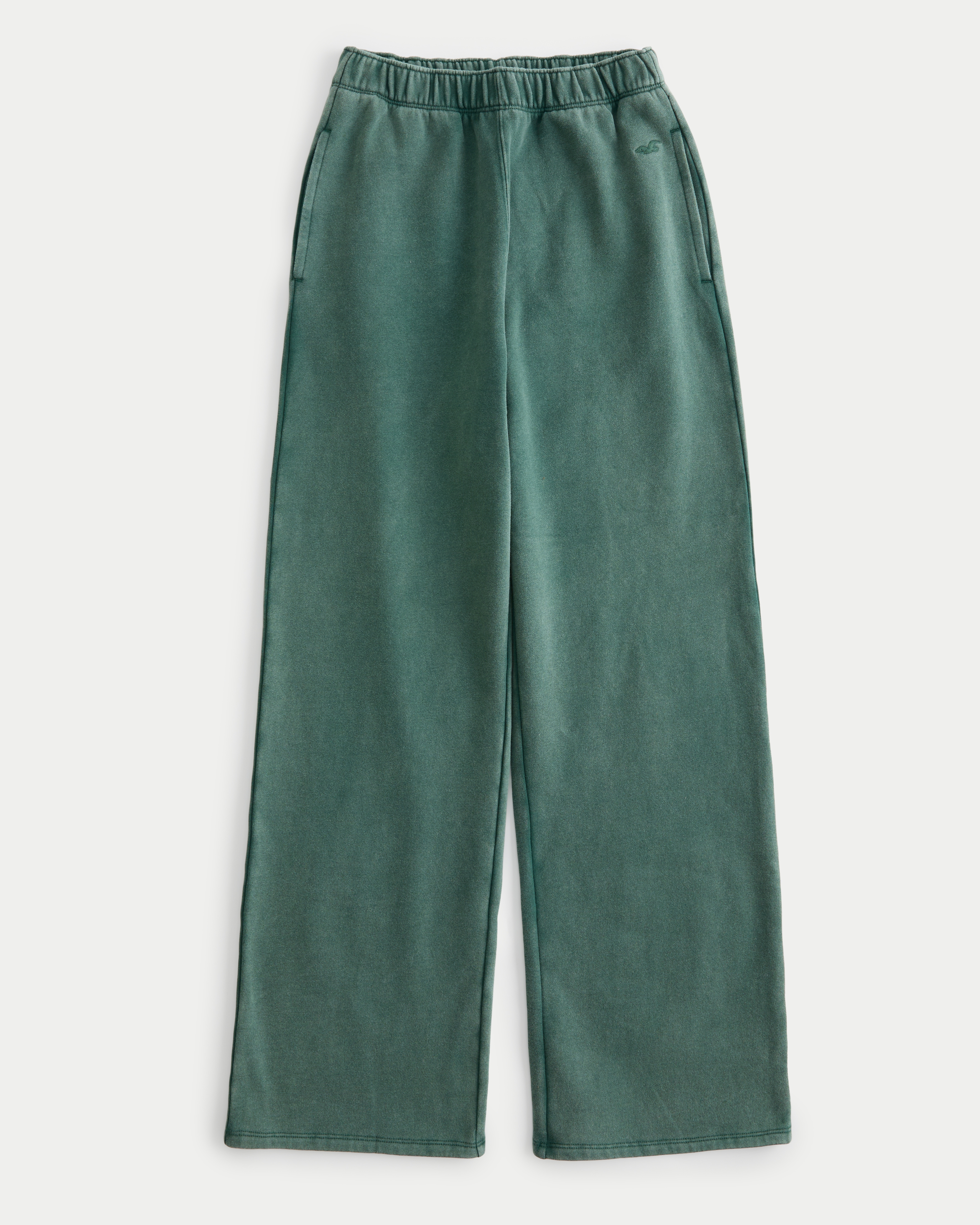 Hollister wide hot sale leg sweatpants