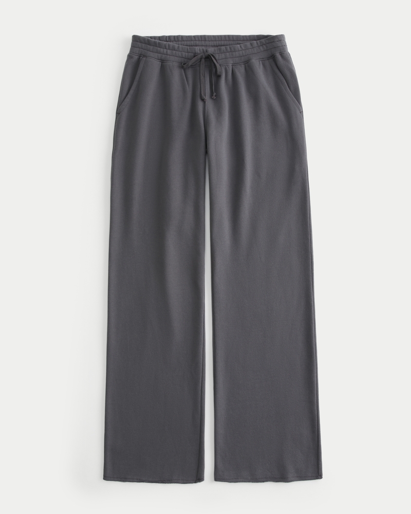 Mid-Rise Straight Sweatpants