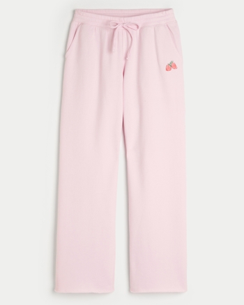 Strawberry Print Sweatpants