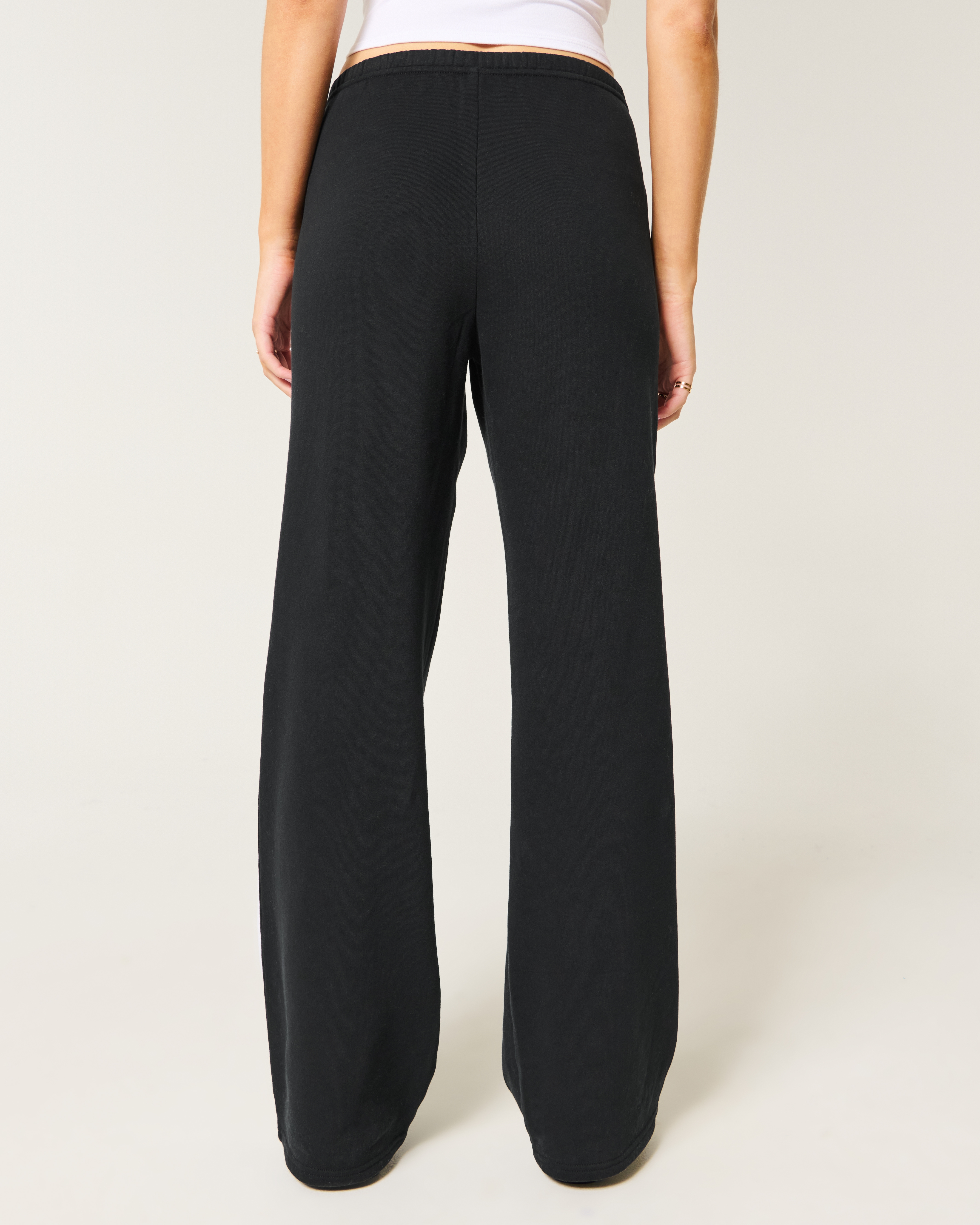 Side-Stripe Straight Sweatpants