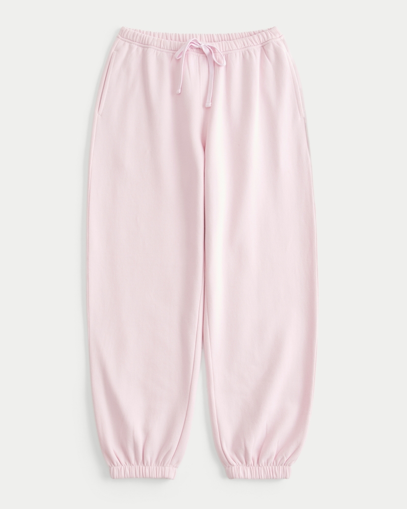 Women's Baggy Fleece Joggers | Women's Bottoms | HollisterCo.com
