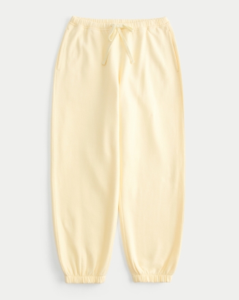 Women's Baggy Fleece Joggers | Women's Bottoms | HollisterCo.com