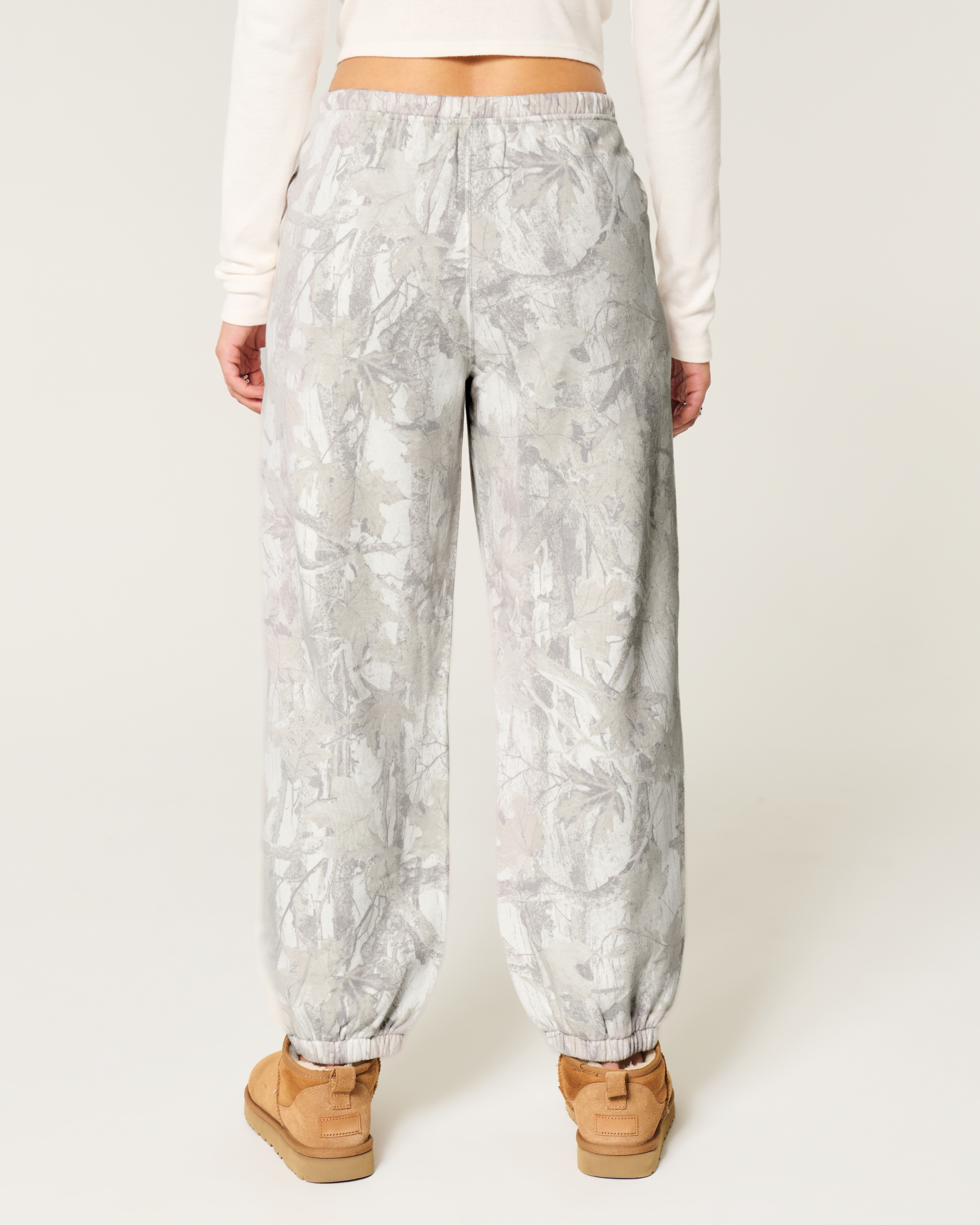 Camo Baggy Fleece Joggers